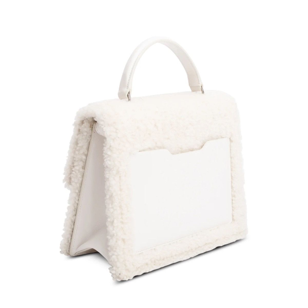 Off-White Off-White White Shearling 2.8 Jitney Bag Size ONE SIZE - 6 Thumbnail