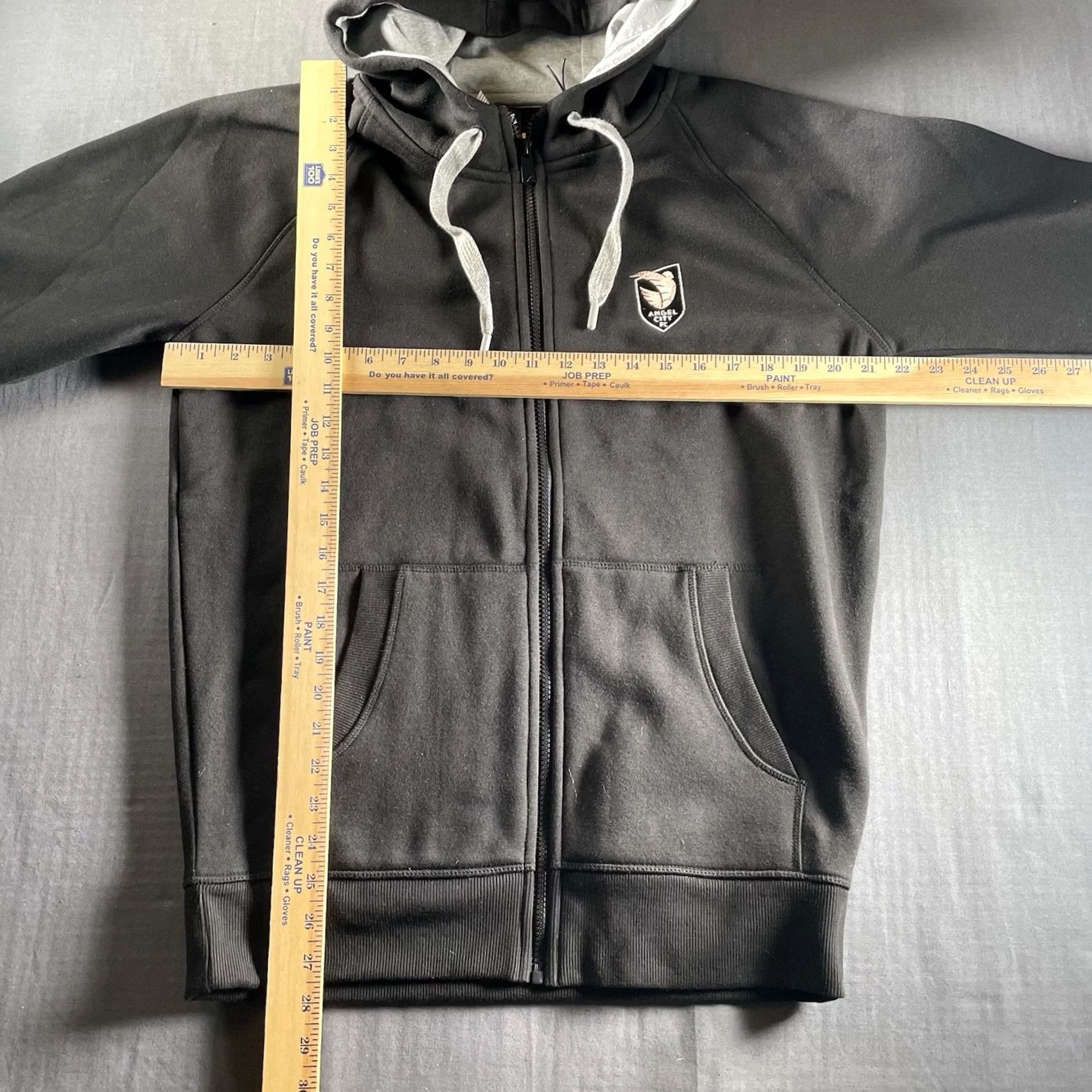 Vintage Angel City FC Hoodie Mens M Zip Up Embroidered Los Angeles Soccer Size M / US 6-8 / IT 42-44 - 5 Thumbnail
