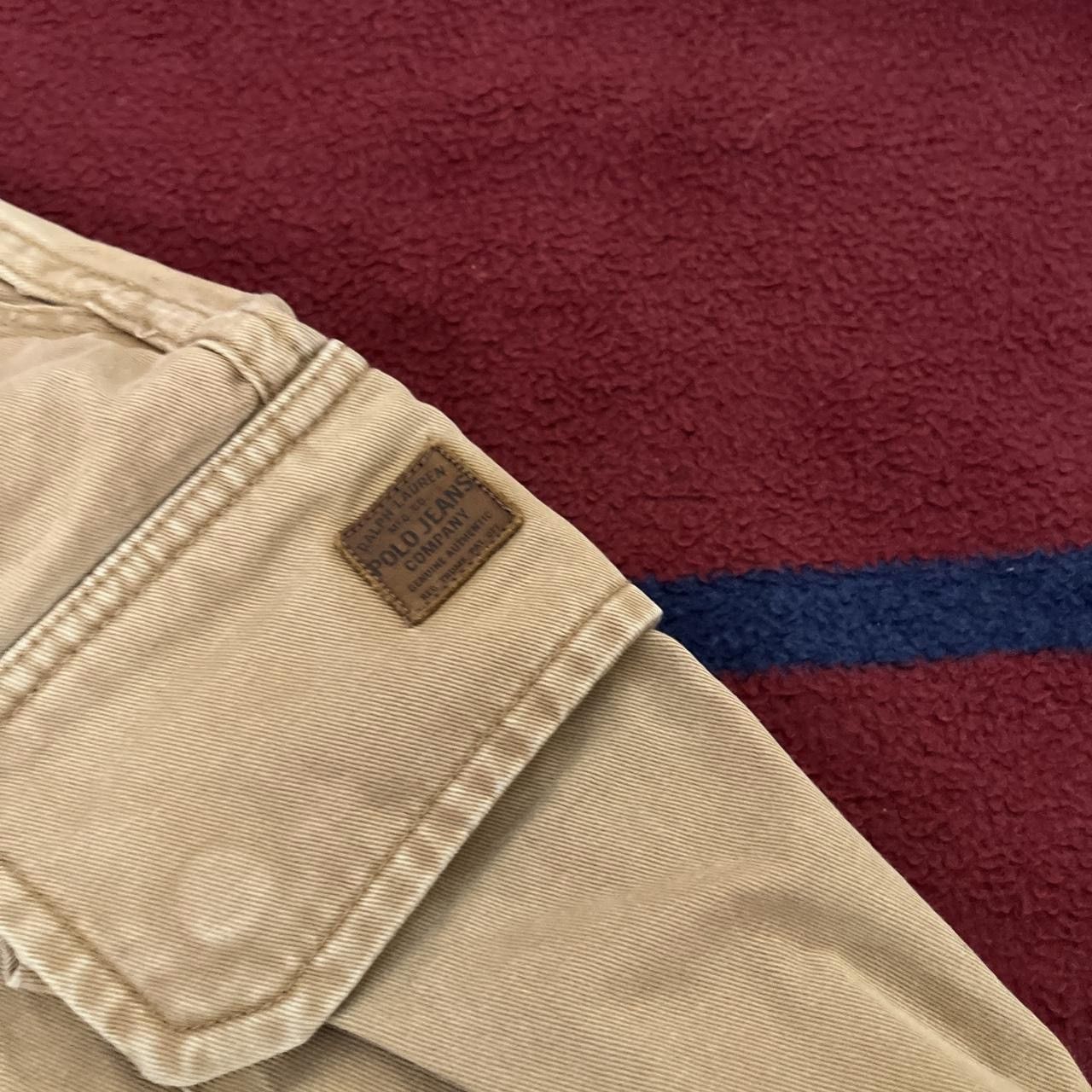 Polo Ralph Lauren Vintage 60s Polo Ralph Lauren Shorts Khaki Military Cargo Size US 29 - 3 Thumbnail