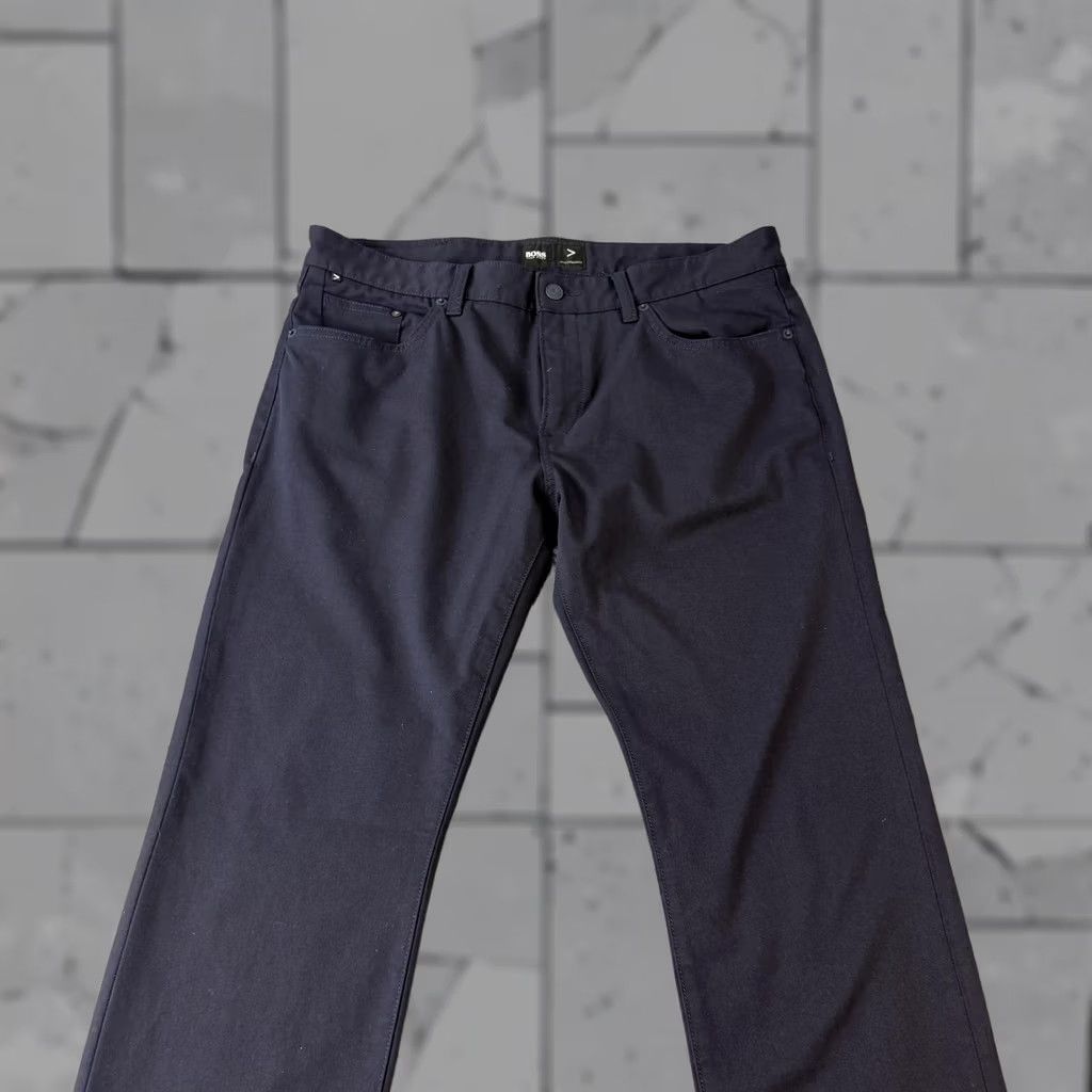 Hugo Boss Hugo Boss Mens Stretch Chino Pants - Blue - 34x32 Fit Size US 34 / EU 50 - 1 Thumbnail