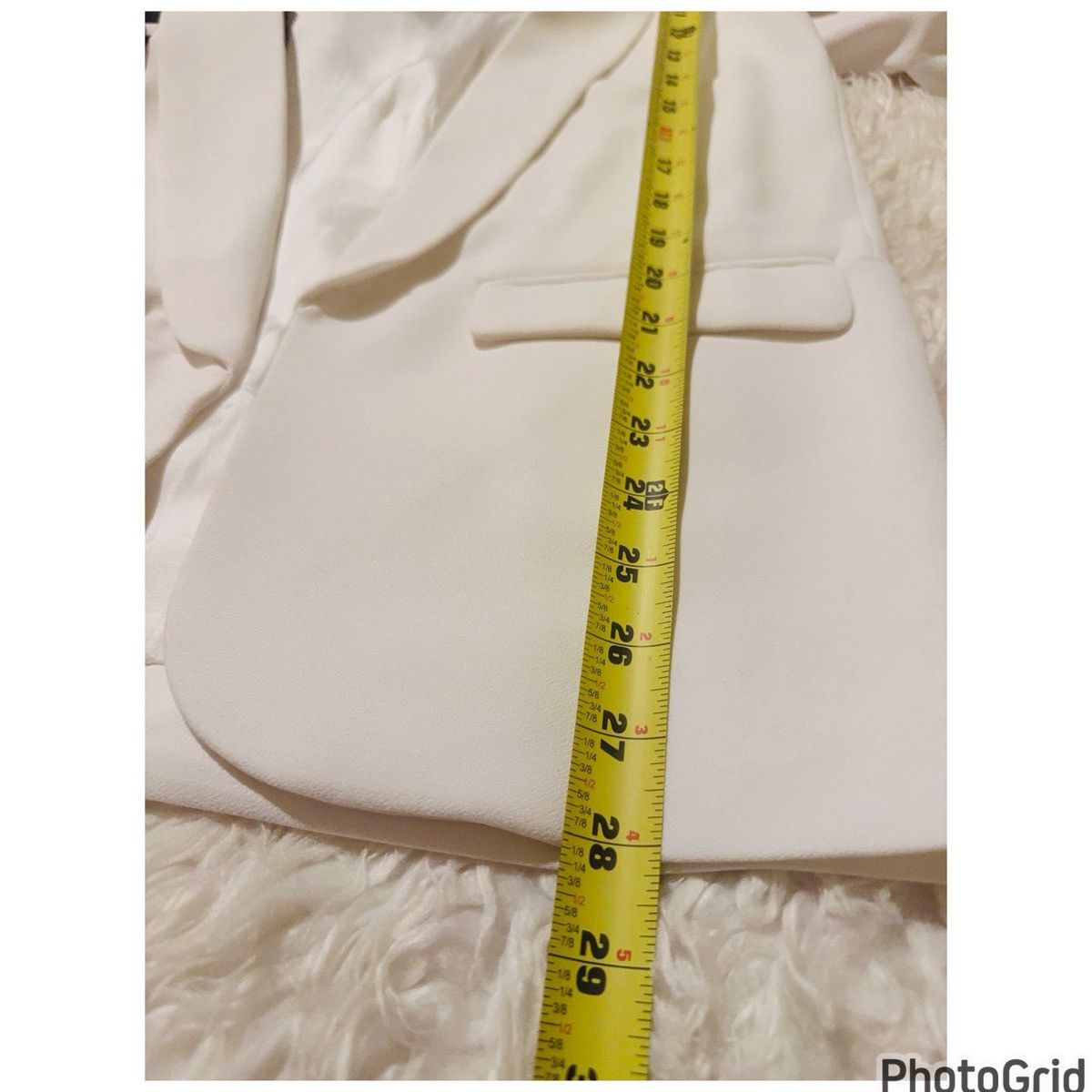 Zara ZARA Beaded Broch Detailed Oversized Open Blazer Size XS / US 0-2 / IT 36-38 - 10 Thumbnail