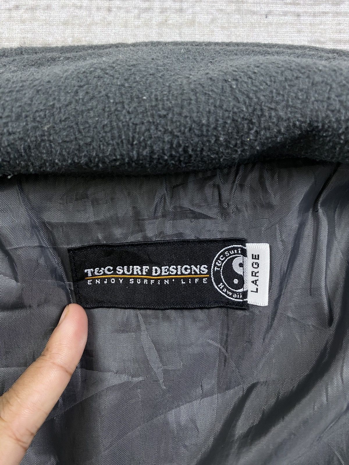 Vintage Vintage T&C Surf Design Fleece Full Zipper Jacket Size US M / EU 48-50 / 2 - 8 Thumbnail