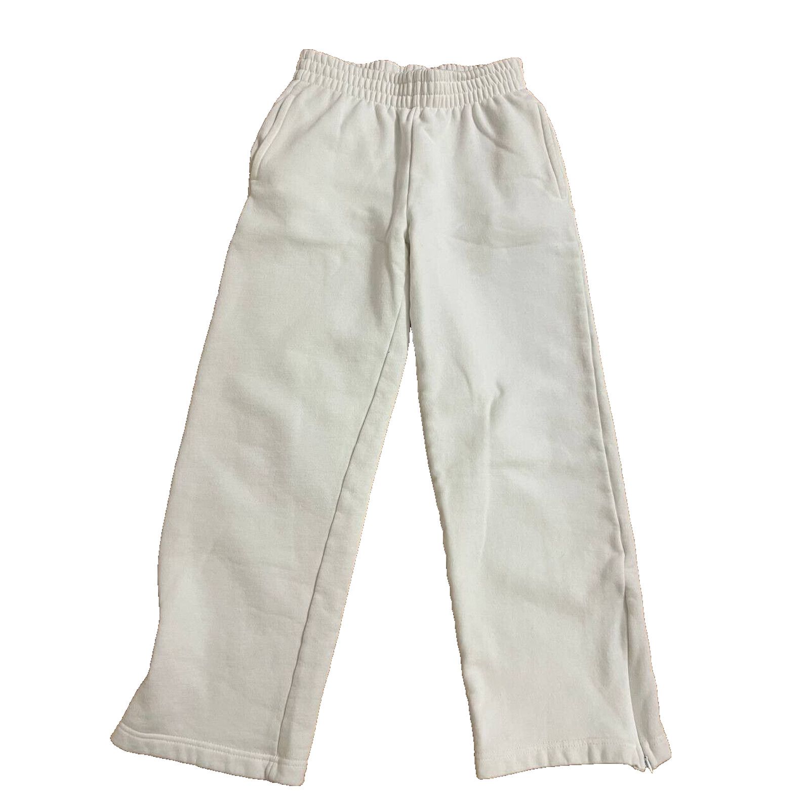 Cotton On COTTON ON Plush Essential Straight White Petite XS A000669 Size 22" - 2 Thumbnail