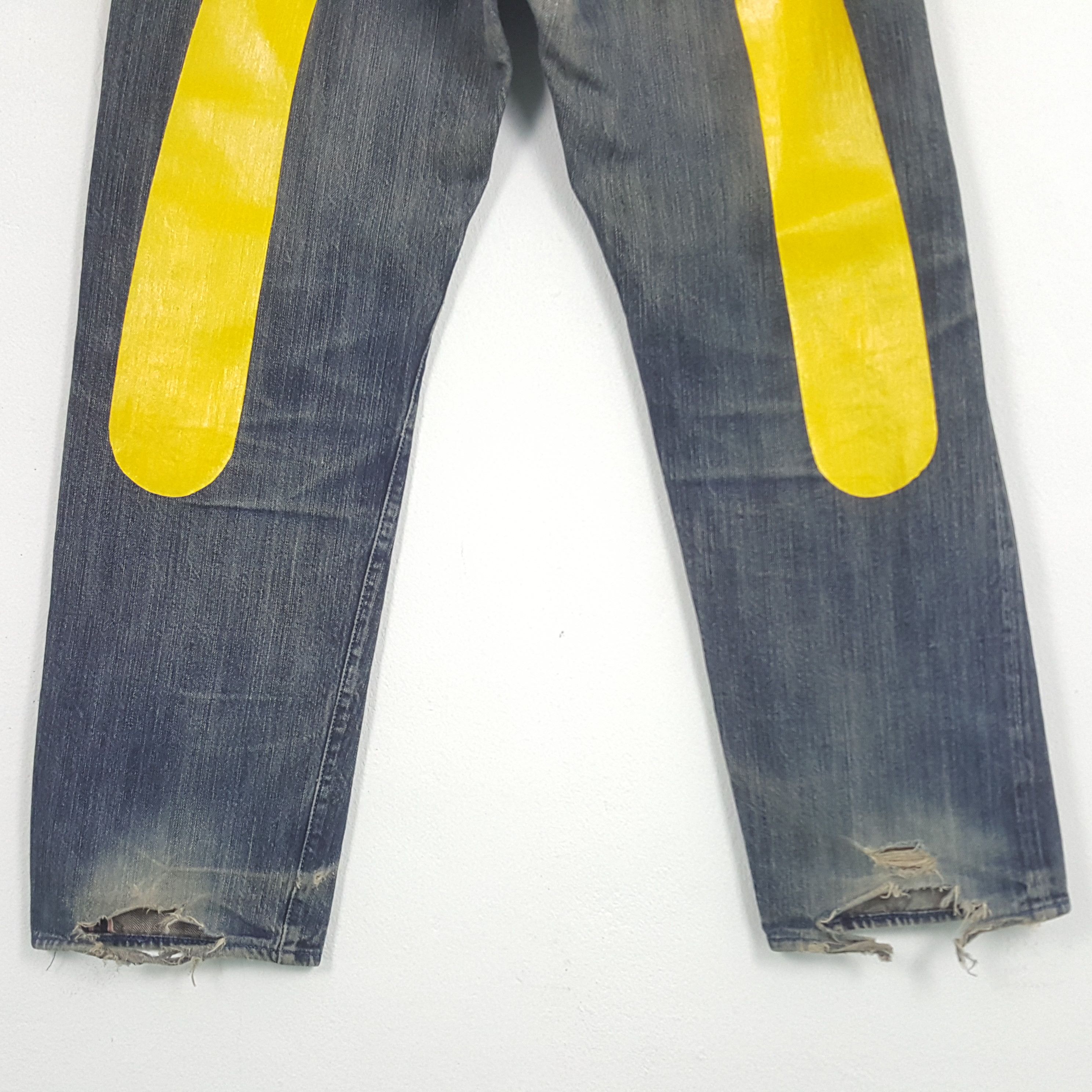 Japanese Brand × Vintage Vintage Evisu Yamane Selvedge Japanese Daicock Custom Jeans Size US 32 / EU 48 - 3 Thumbnail