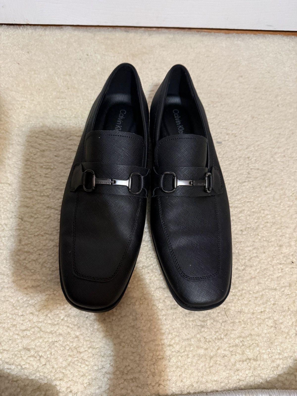 Calvin Klein Calvin Men's Malcome Slip-on Dress Shoes size 10,5 Size US 10.5 / EU 43-44 - 2 Thumbnail