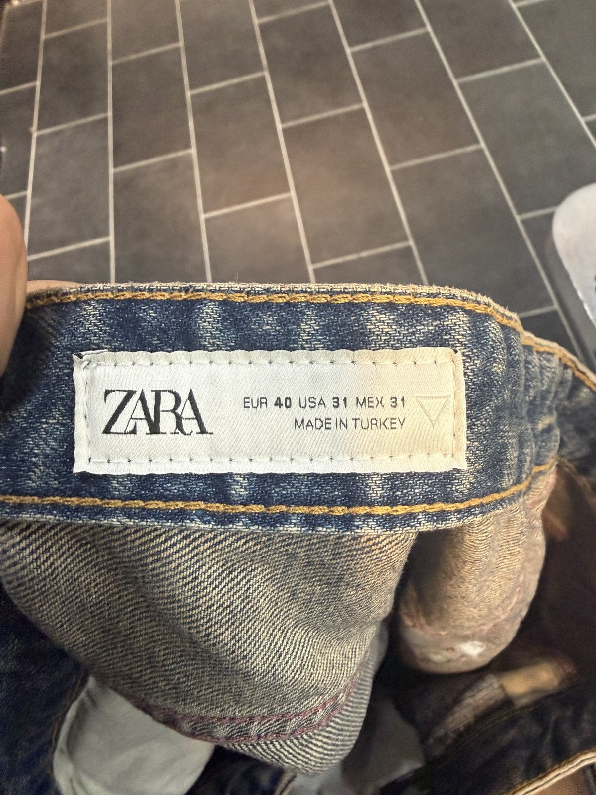 Zara Zara baggy denim Jeans Size US 31 - 3 Thumbnail