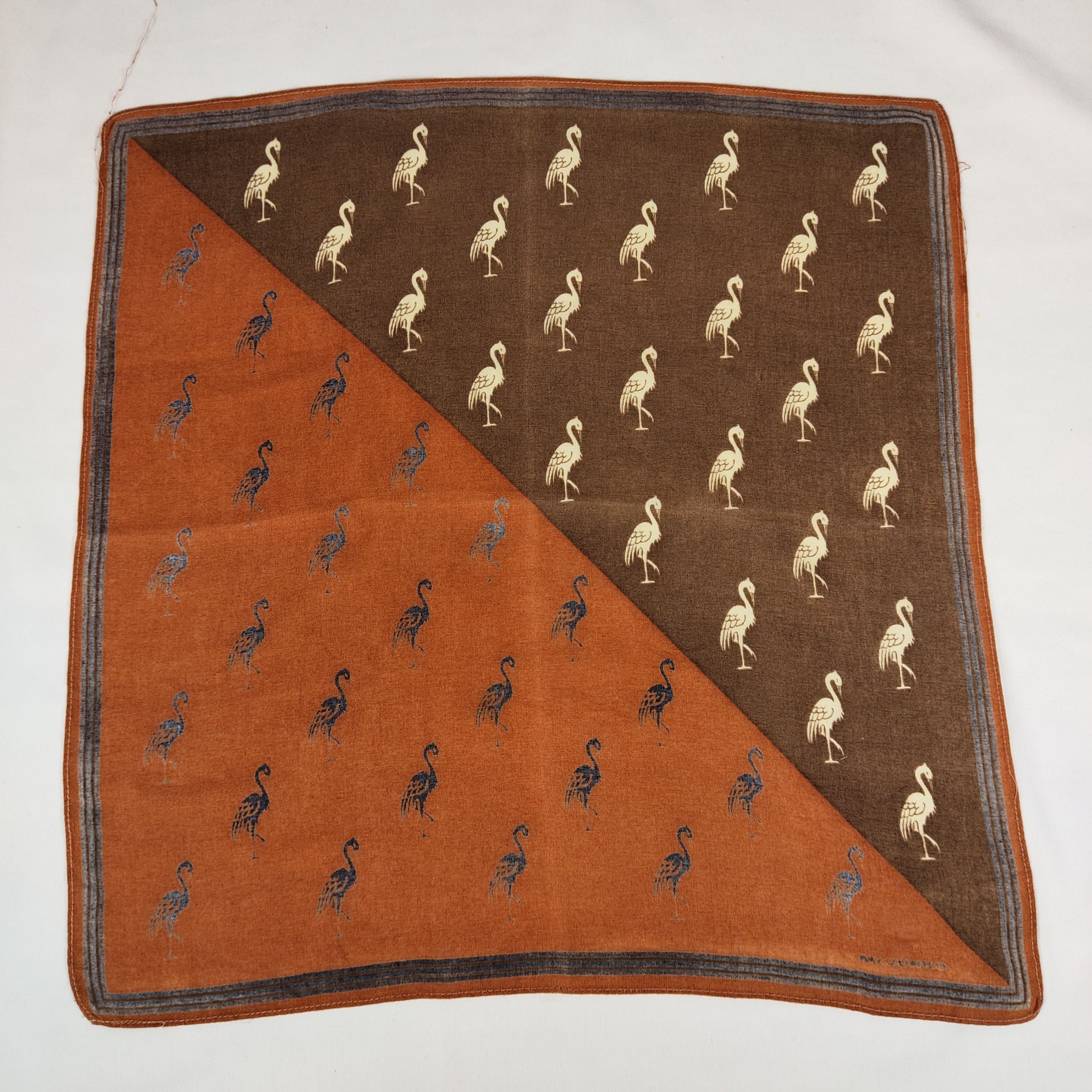 Mr. Junko × Vintage Mr Junko Handkerchief / Neckerchief / Bandana FZ217 Size ONE SIZE - 3 Thumbnail