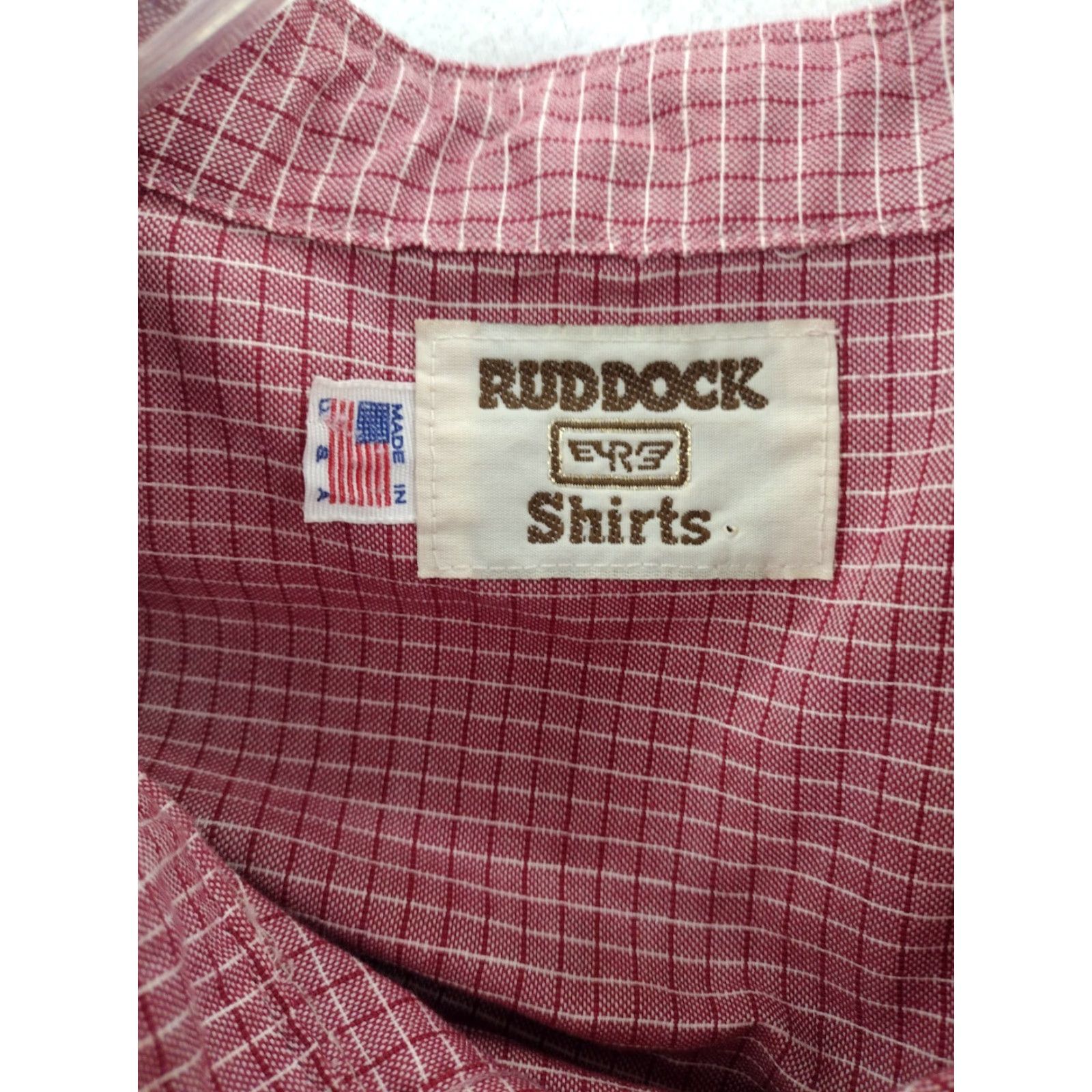 Vintage VINTAGE Ruddock Shirt Mens XL Pink Check Western Pearl Snap Button-Up Short Sleeve Collared Western Theme 90s Mens Size US XL / EU 56 / 4 - 4 Thumbnail