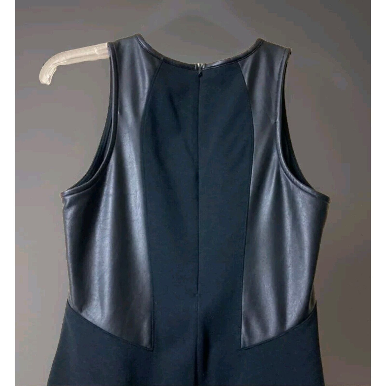 Athleta Athleta XS Night On The Town Ponte Dress Black Faux Vegan Size XS / US 0-2 / IT 36-38 - 15 Thumbnail