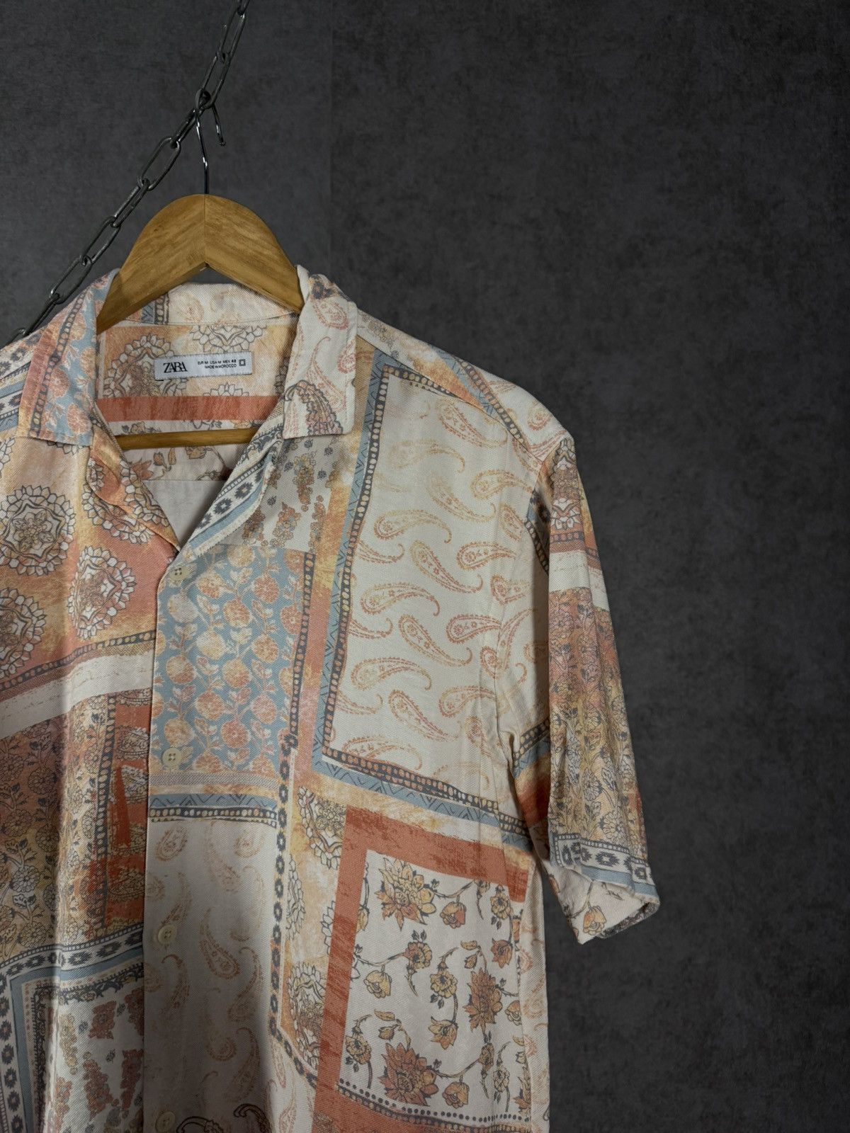 Zara Zara Man art crazy hawaiian shirt Size US M / EU 48-50 / 2 - 2 Thumbnail