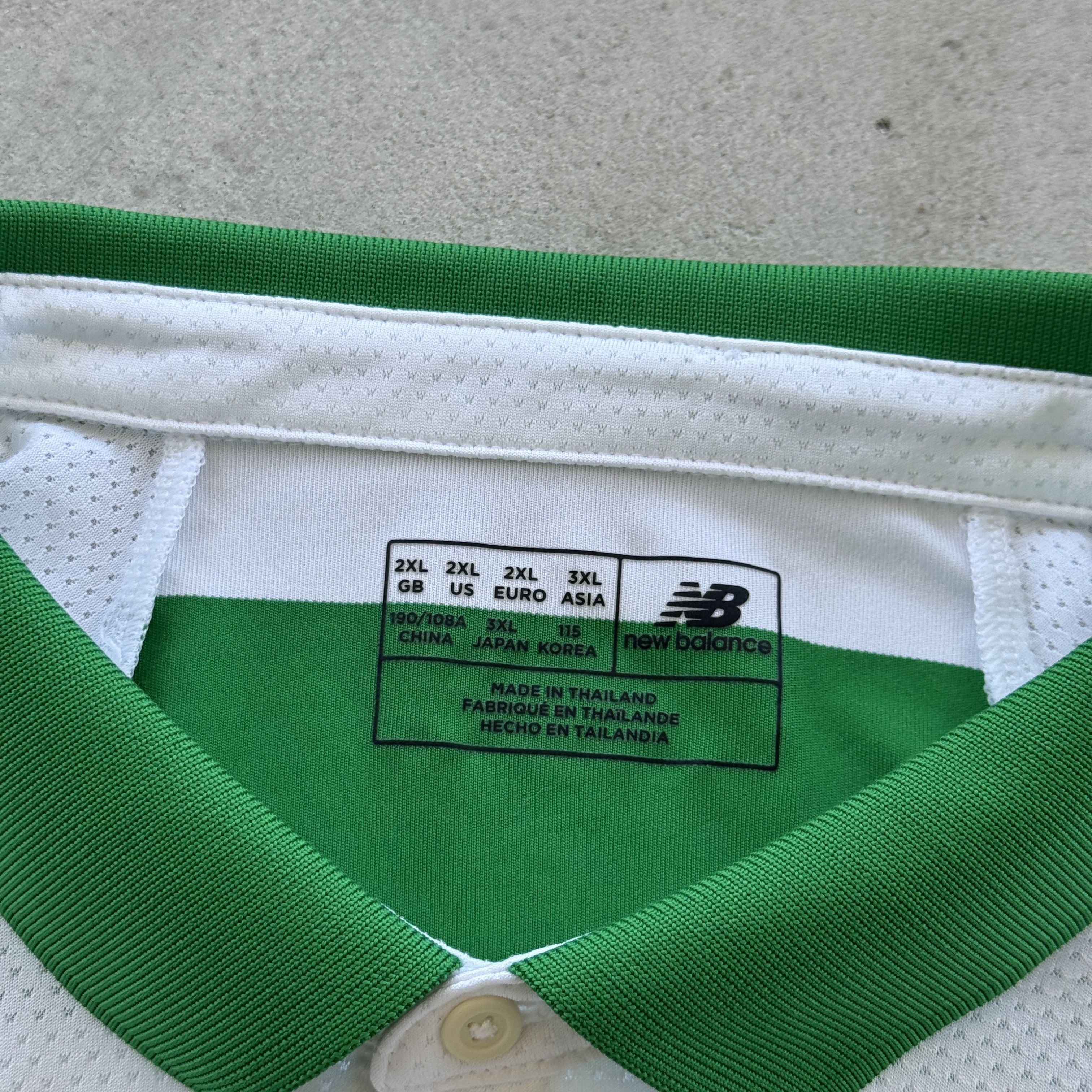 New Balance New Balance Celtic FC Soccer Jersey 2XL Home Kit Dafabet Size US XXL / EU 58 / 5 - 10 Thumbnail