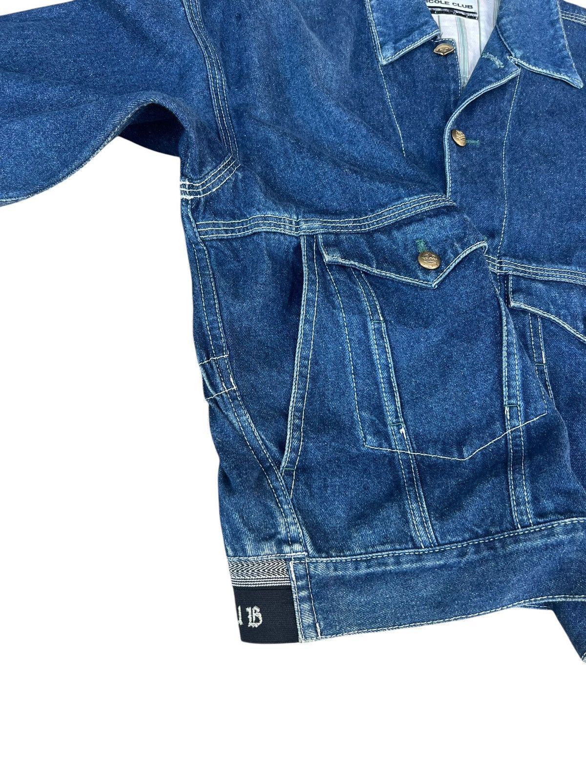 Nicole Club Vintage 90s Nicole Club Denim Jacket Size US M / EU 48-50 / 2 - 9 Thumbnail