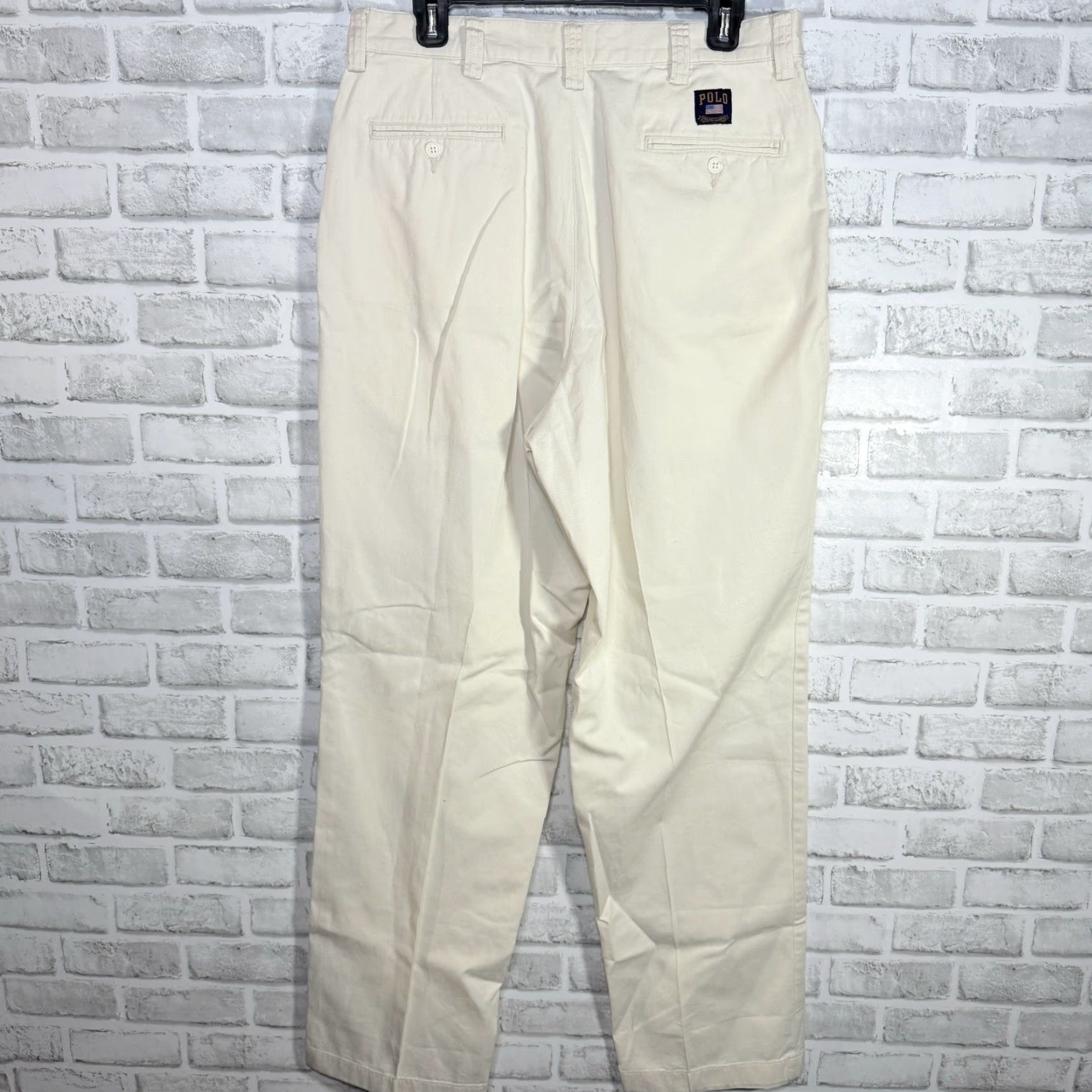 Polo Ralph Lauren Polo Ralph Lauren Pants Men 34x34 Chino Cotton Beige Casual Adult Regular Size Grade: 34x34 Size US S / EU 44-46 / 1 - 5 Thumbnail