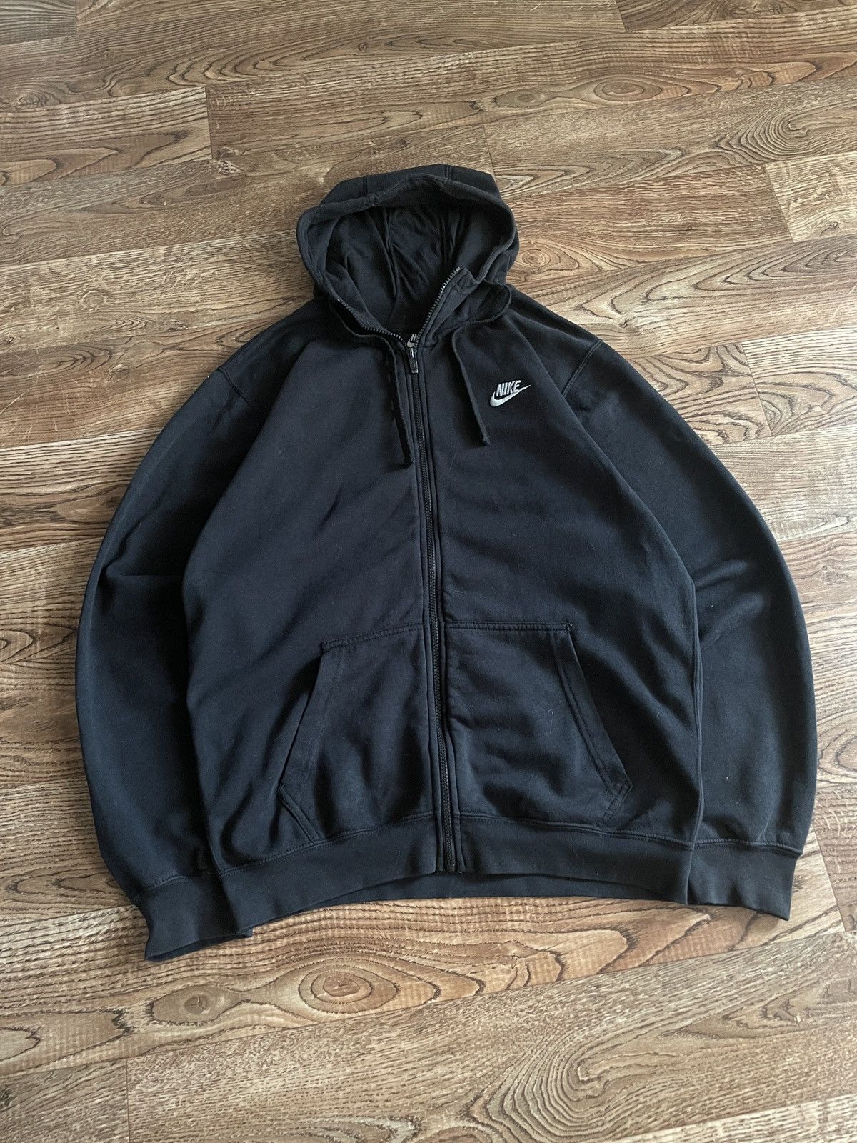 Other Vintage Nike Zip Hoodie Y2K Basic Fit 90s USA Style Size US L / EU 52-54 / 3 - 5 Thumbnail