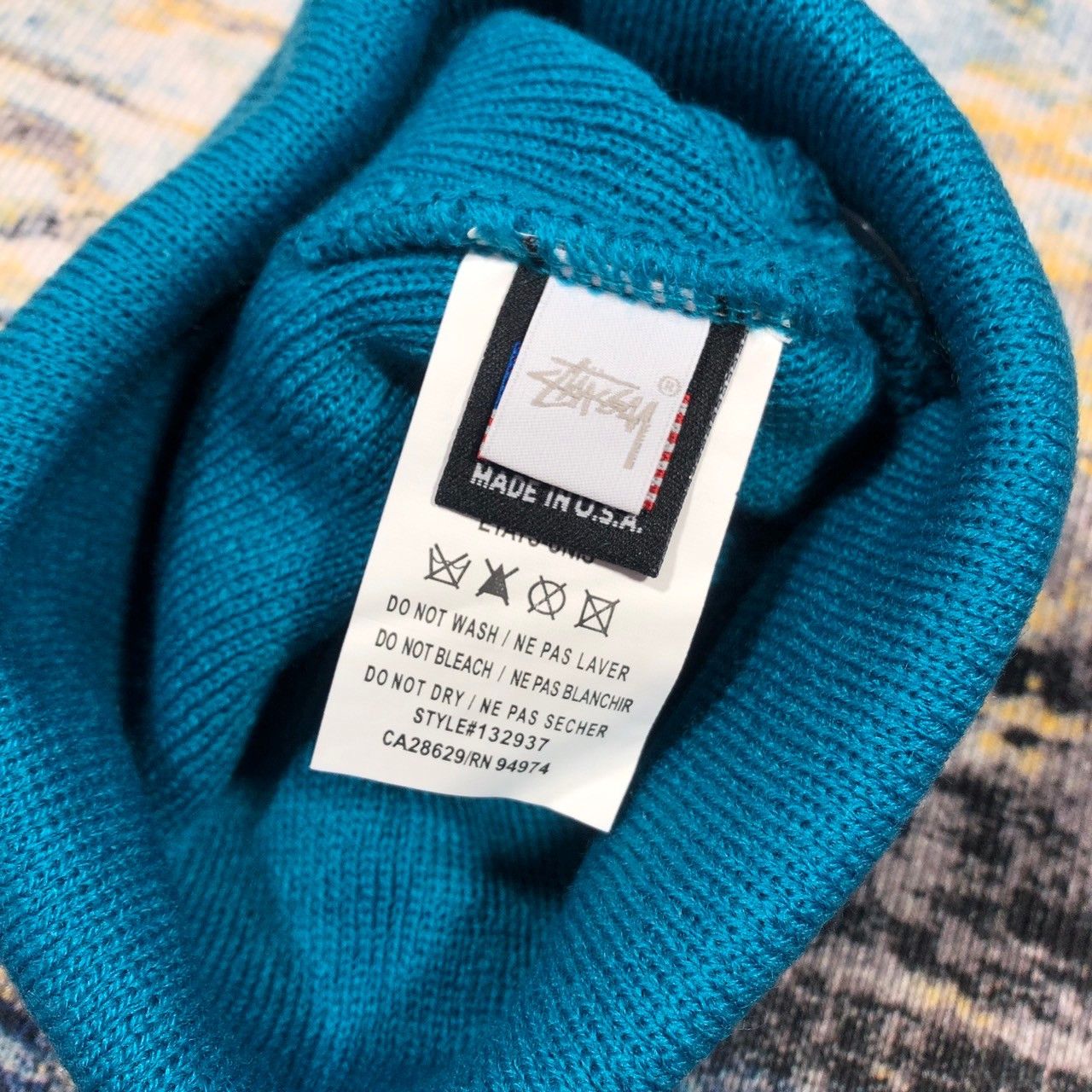 Stussy × Vintage Stussy FA19 SS-LINK Cuff Beanie Size ONE SIZE - 4 Thumbnail