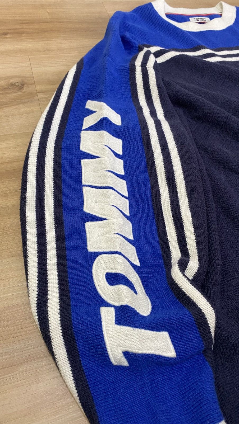 Tommy Jeans Tommy Jeans Oversized Y2K Racing Knit Sweater Size S Size S / US 4 / IT 40 - 2 Thumbnail