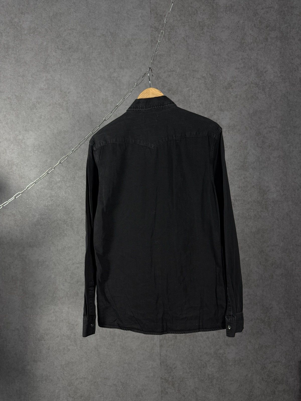 Allsaints Allsaints designer double pocket denim shirt Size US S / EU 44-46 / 1 - 5 Thumbnail
