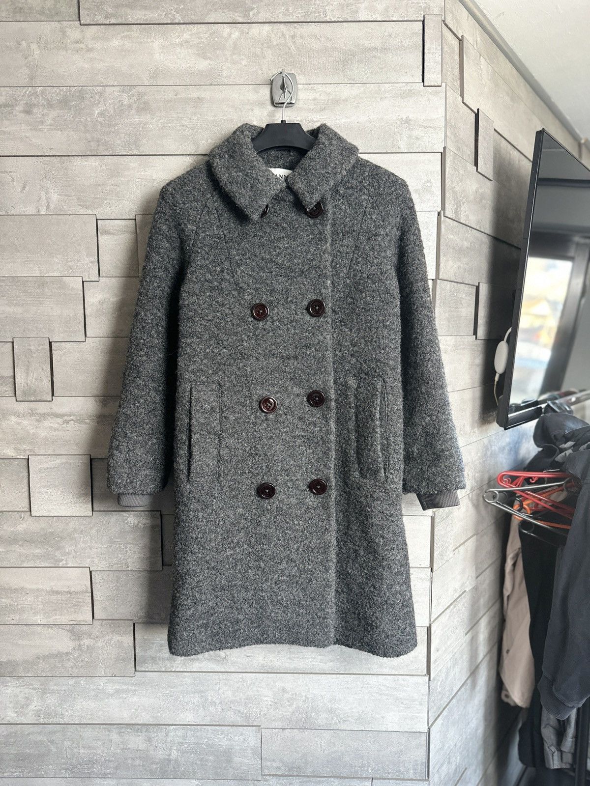 Ganni Ganni Wool coat Size XS / US 0-2 / IT 36-38 - 1 Thumbnail