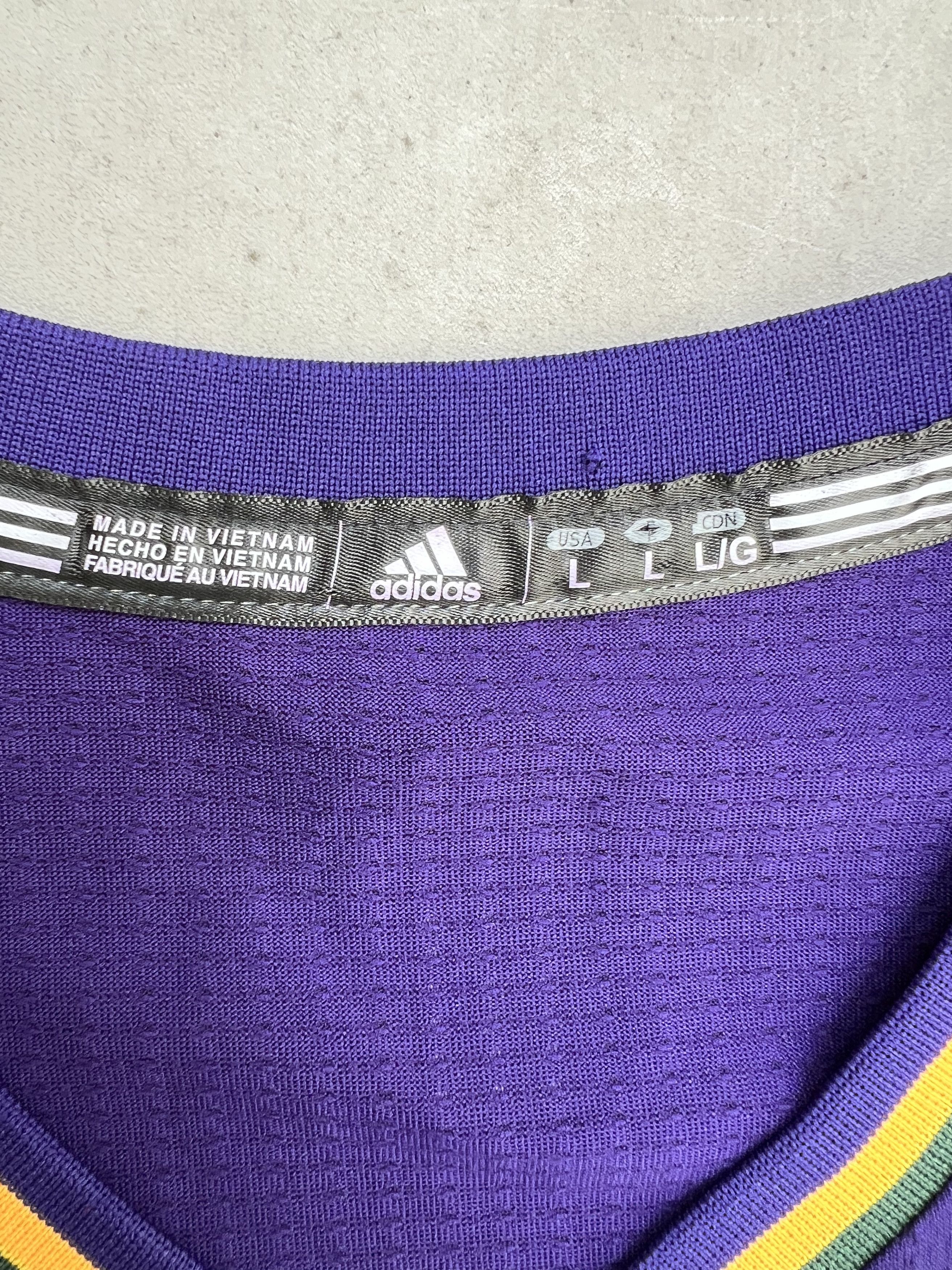 Anthony Davis Pelicans Purple Pride Mardi Gras Jersey