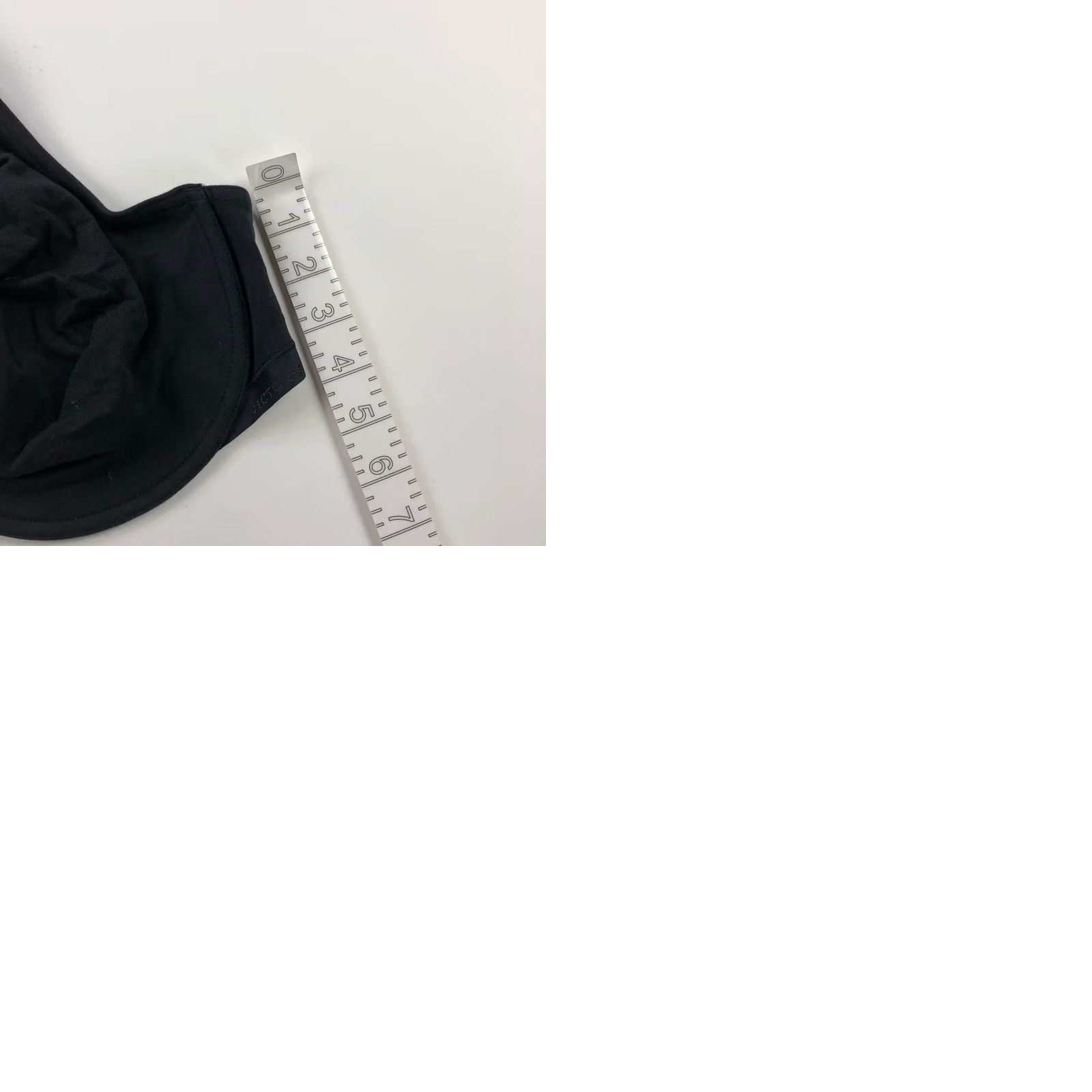 Victoria's Secret Victoria's Secret Bra 40DD Cotton Underwire Unlined Black HS? Size ONE SIZE - 10 Thumbnail