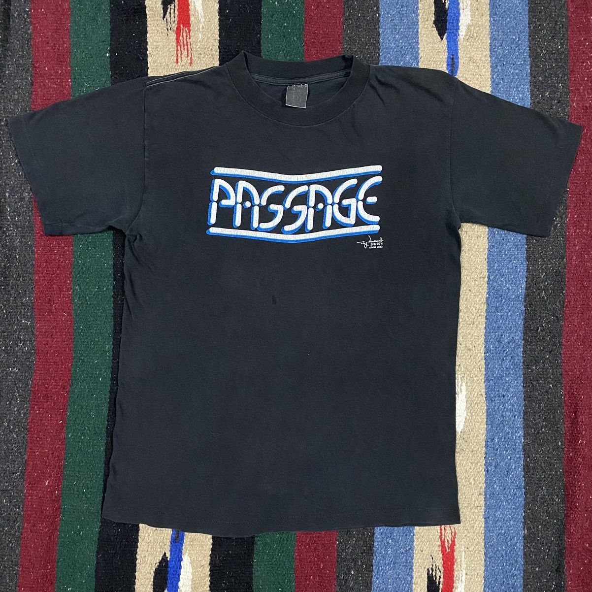 Band Tees VINTAGE 80S THE PASSAGE BAND TEE Size US M / EU 48-50 / 2 - 1 Thumbnail