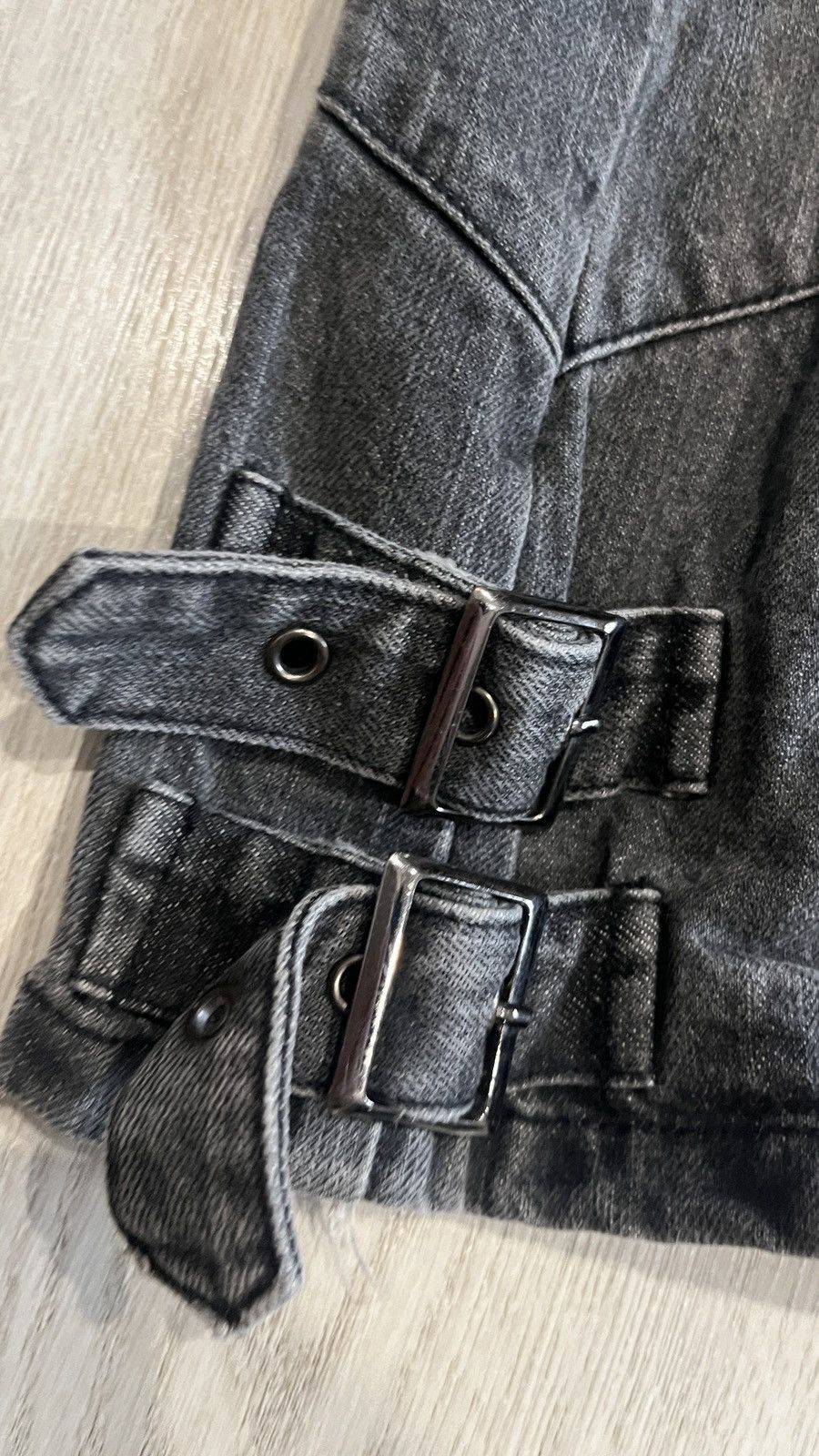 Japanese Brand Black bacarra jeans Size US 33 - 3 Thumbnail