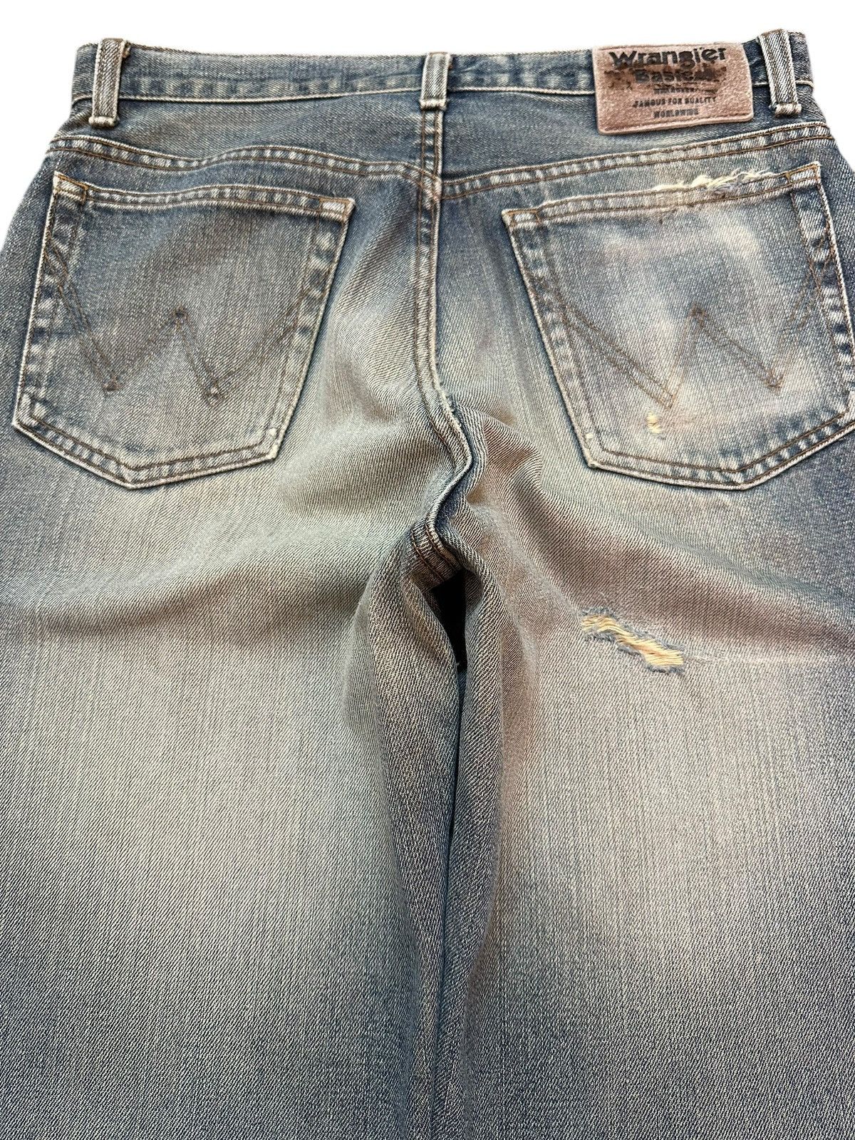 Wrangler Vintage Wrangler Classic Faded Wash Style Baggy Jeans Size US 31 - 5 Thumbnail
