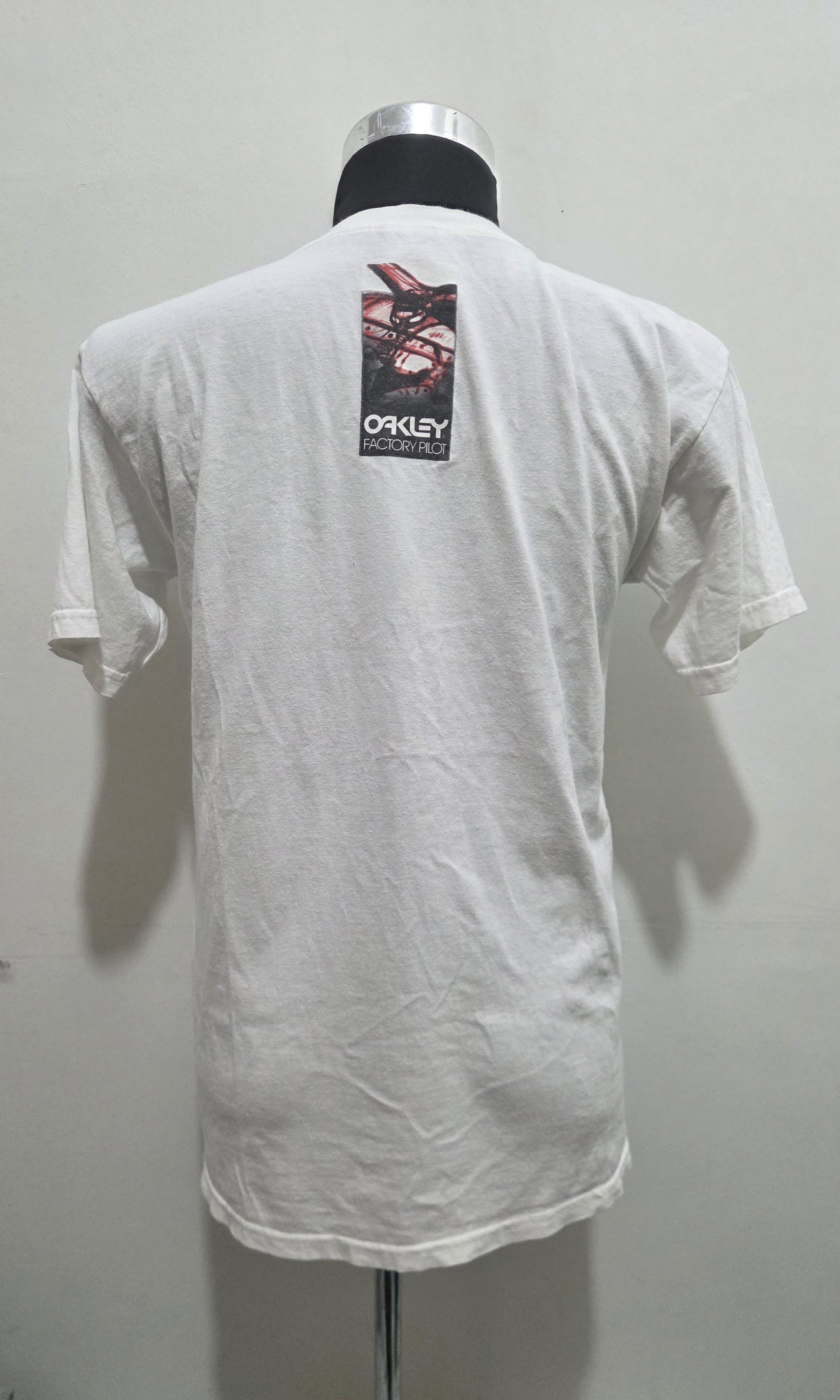 Oakley Vintage 90s Oakley USA Software Factory Pilot Graphic Shirt Size US M / EU 48-50 / 2 - 7 Thumbnail