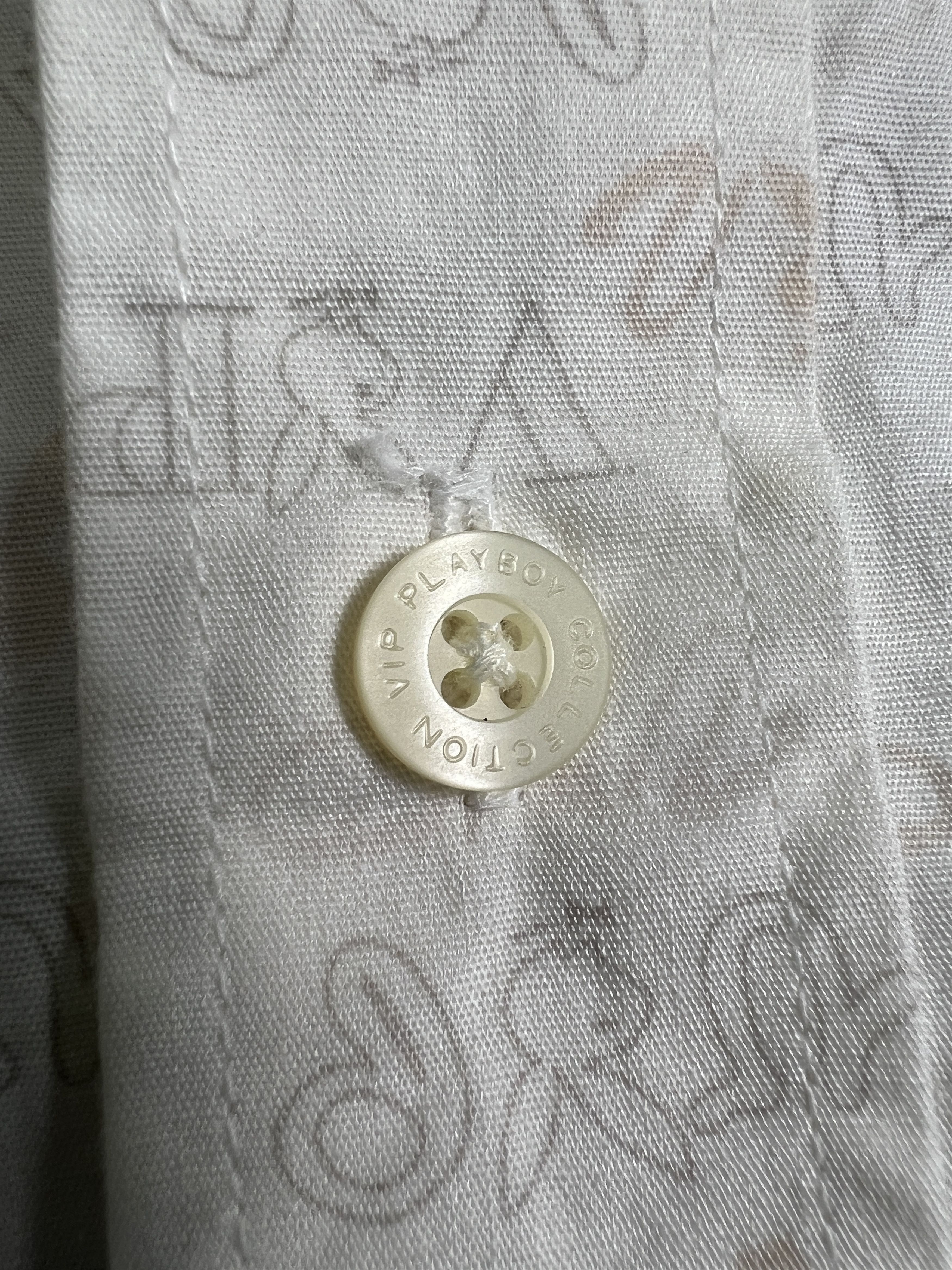 Playboy VIP Playboy Collection Printed Buttons Up Shirt (L) JK639 Size US XL / EU 56 / 4 - 4 Thumbnail