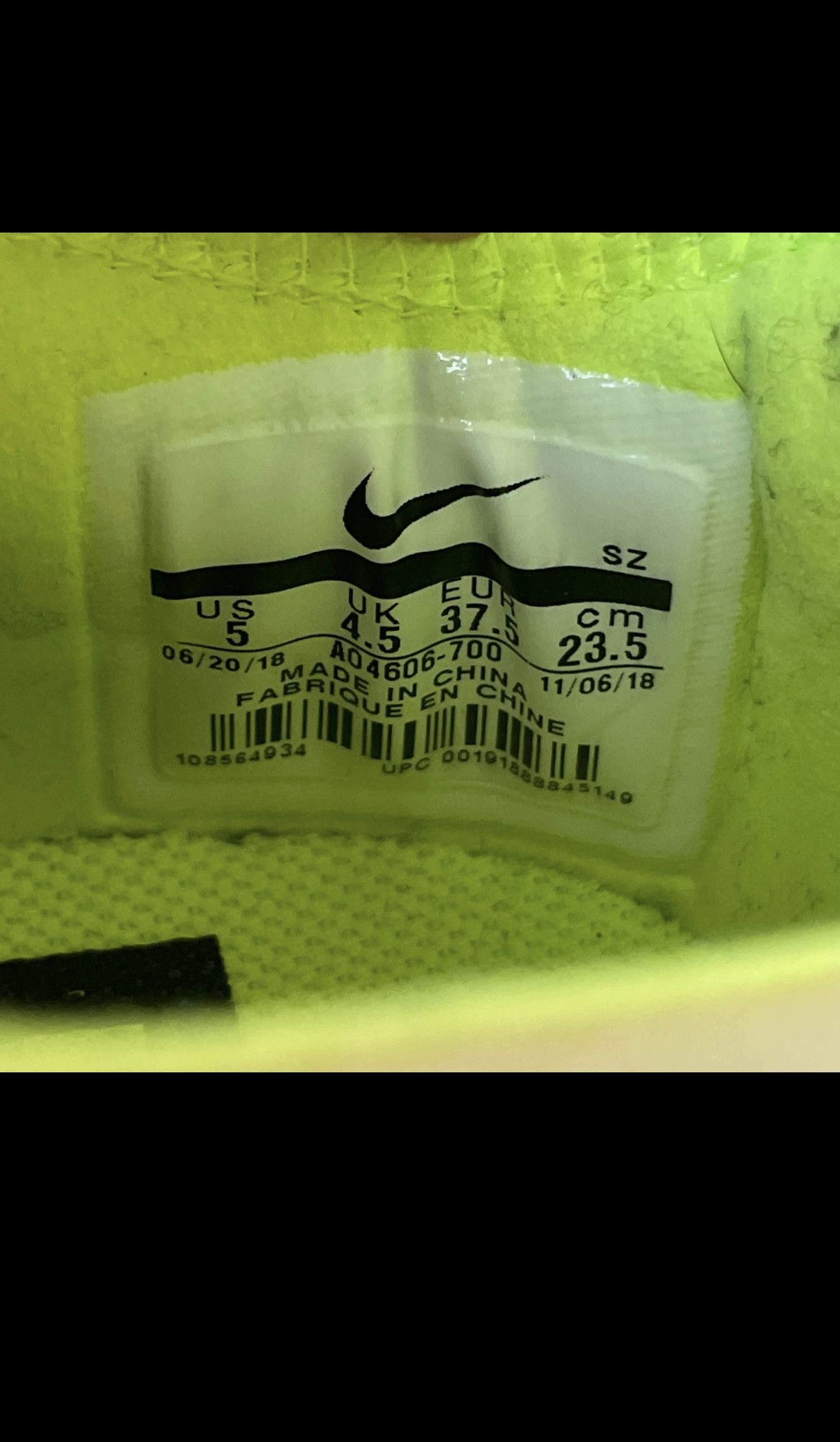 Nike × Off-White Nike Air Force 1 Low Off-White Vilt Size US 5 / EU 37 - 7 Thumbnail