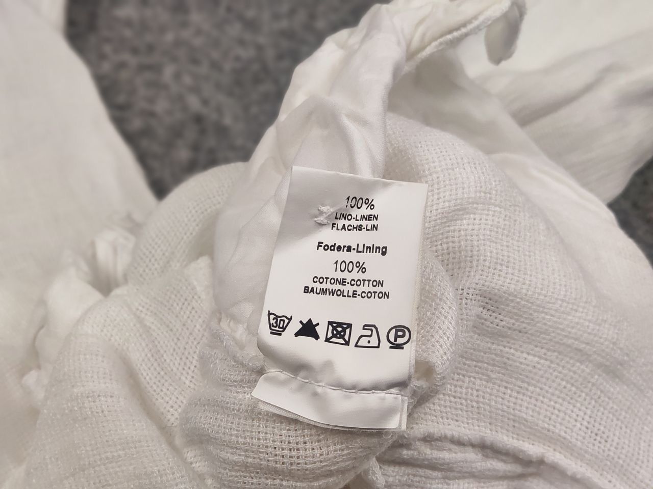 Transit Transit Par Such Design classic White Linen Trouser Pants Size 30" / US 8 / IT 44 - 15 Thumbnail
