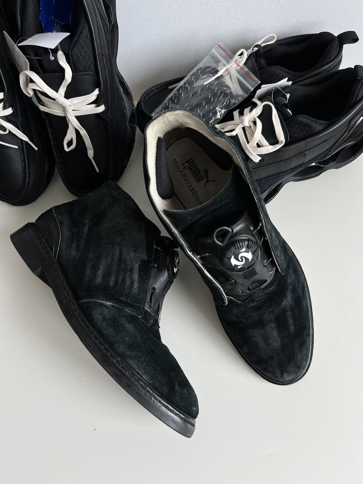 Maison MIHARA YASUHIRO 🔥Mihara Yasuhiro x Puma SS15 MY-83 Hybrid Suede Disc Boots Size US 11 / EU 44 - 3 Thumbnail