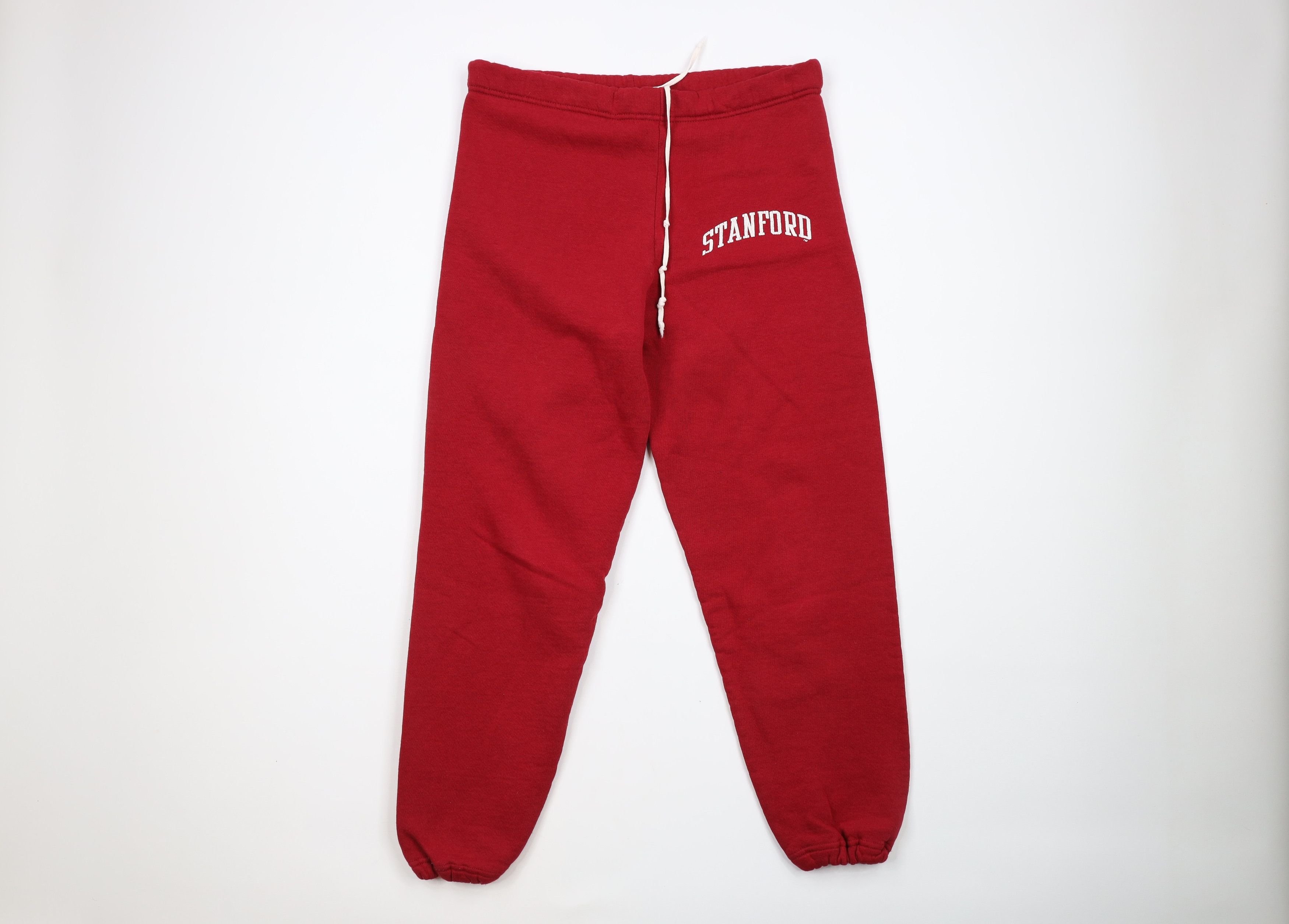 Russell Athletic × Vintage Vintage 80s Russell Athletic Sweatpants Joggers USA Red Size US 30 / EU 46 - 1 Thumbnail