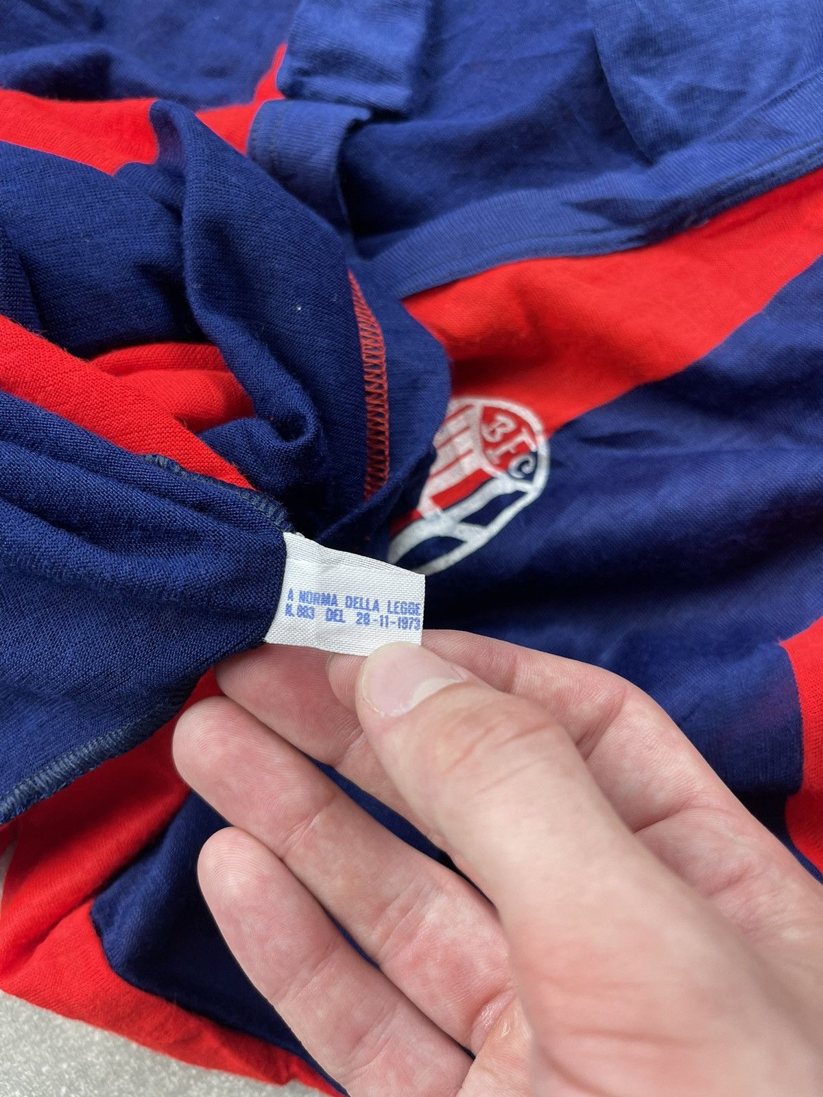 Vintage Vintage Bologna FC Uhlsport Football Jersey Shirt Segafredo Size US S / EU 44-46 / 1 - 13 Thumbnail