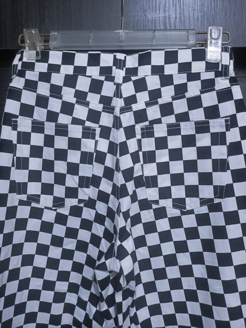 GU Checkerboard Skater Vibe – GU x Vans Pants Size US 28 / EU 44 - 4 Thumbnail