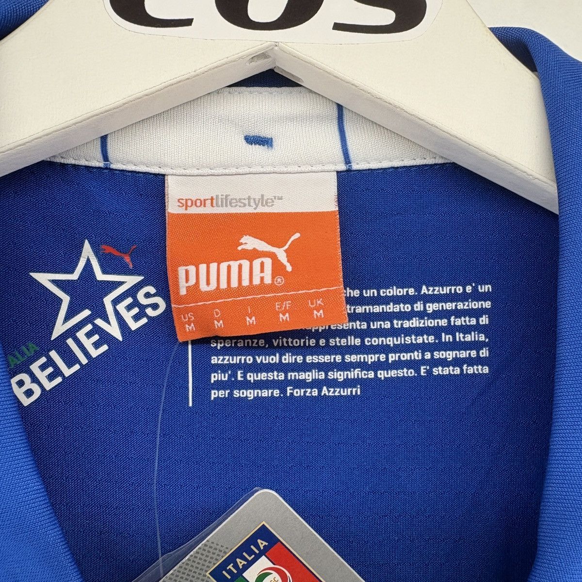 Puma Balotelli Italy 2014 Home Puma Soccer Football Jersey Kit Size US M / EU 48-50 / 2 - 5 Thumbnail