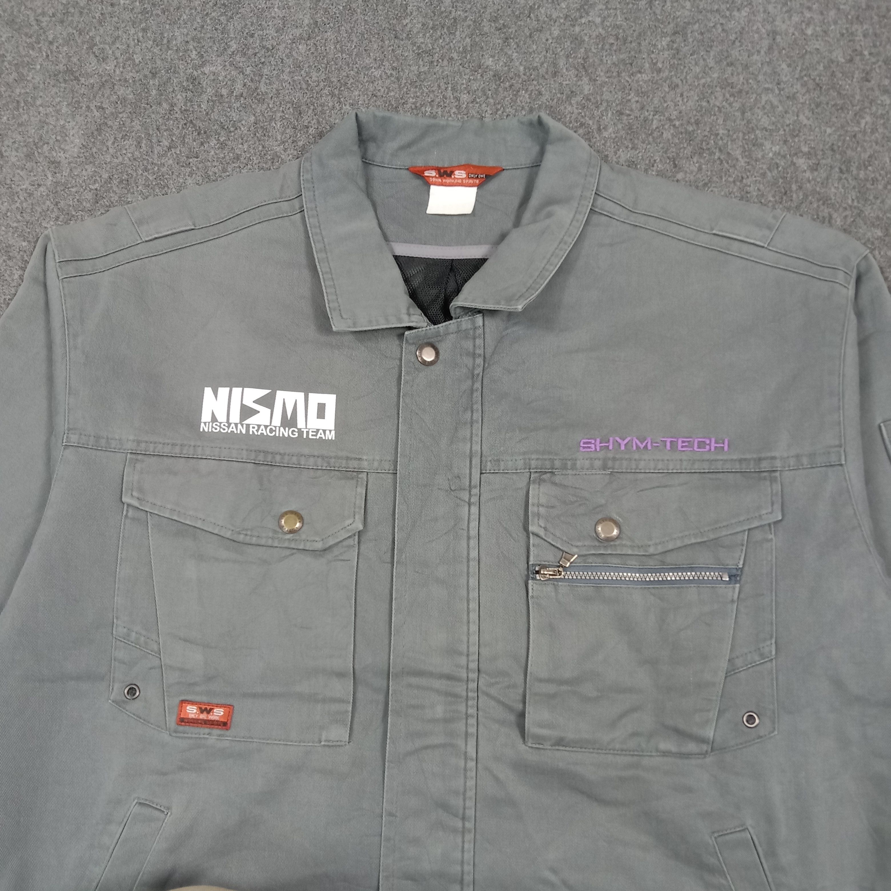 Nissan Nismo Nissan Japanese Racing Custom Work Jacket C283N8 Size US L / EU 52-54 / 3 - 4 Thumbnail