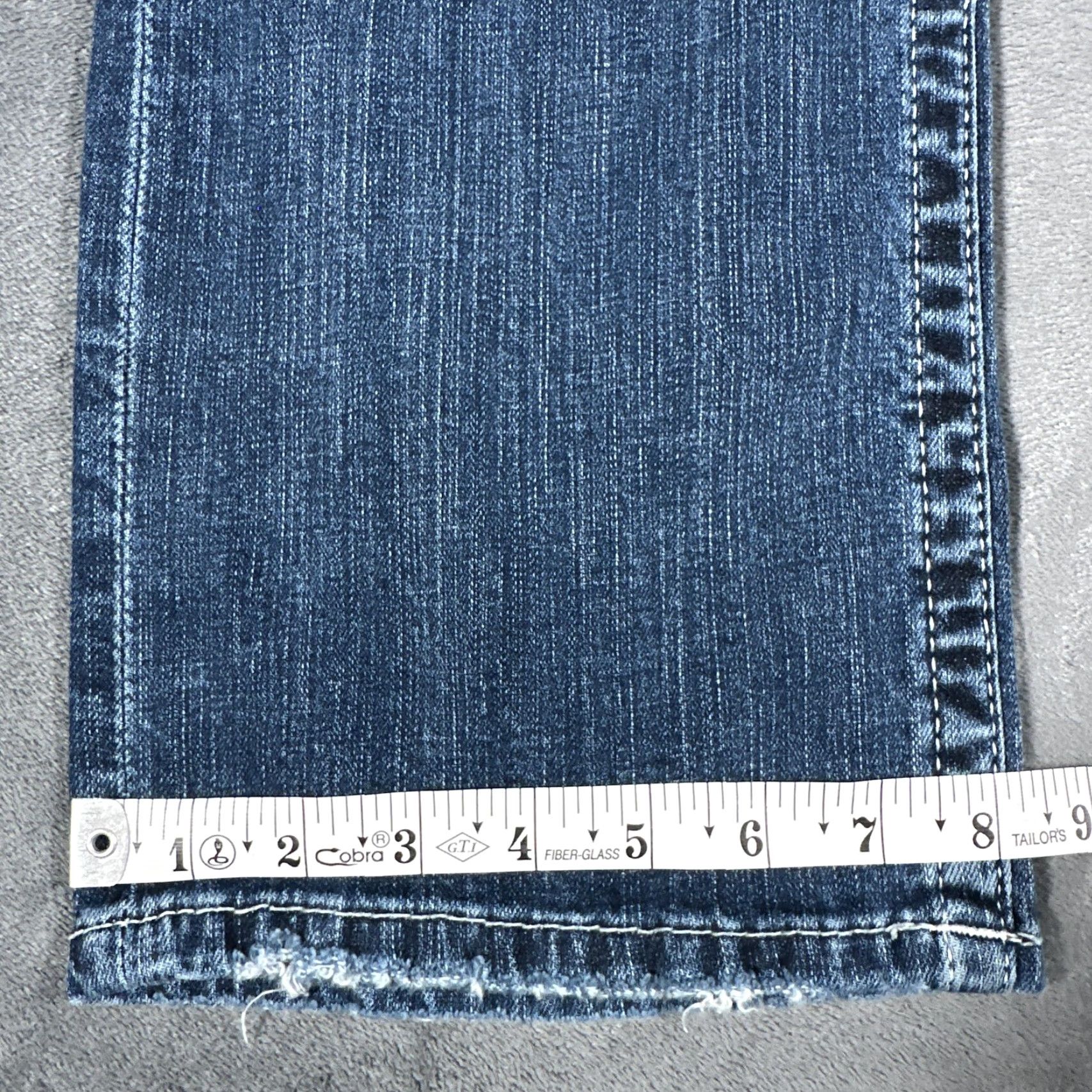 BKE BKE Tyler Jeans Mens 36x33 Blue Medium Wash Straight Leg Stretch Denim Pants Size US 36 / EU 52 - 3 Thumbnail