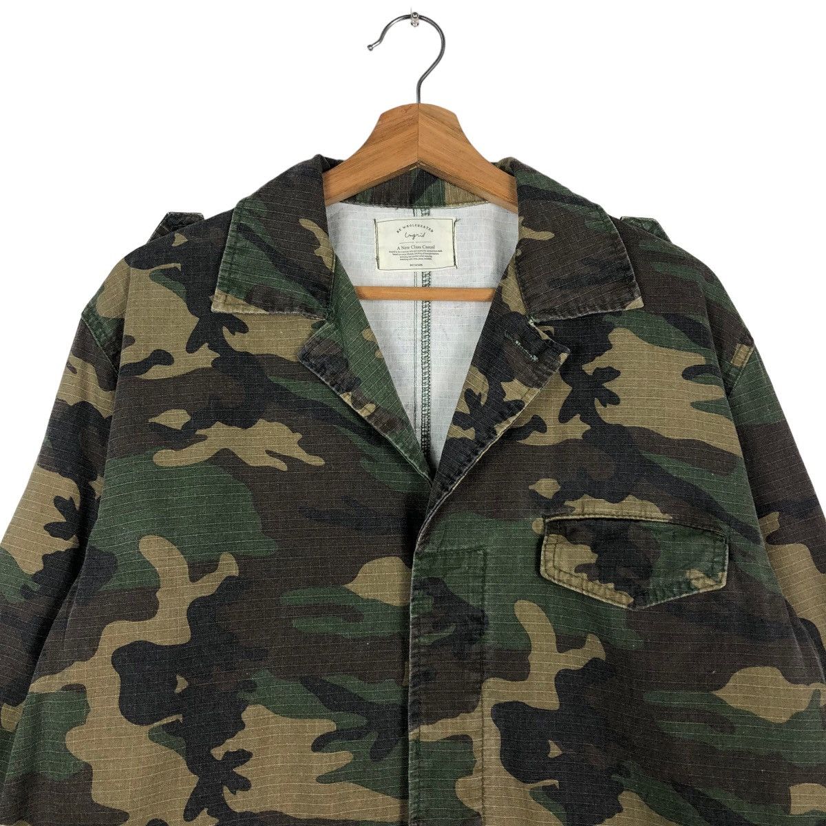 Hysteric Glamour 🔥Vintage Camo Button Jacket Ungrid Japan Made Size US M / EU 48-50 / 2 - 3 Thumbnail