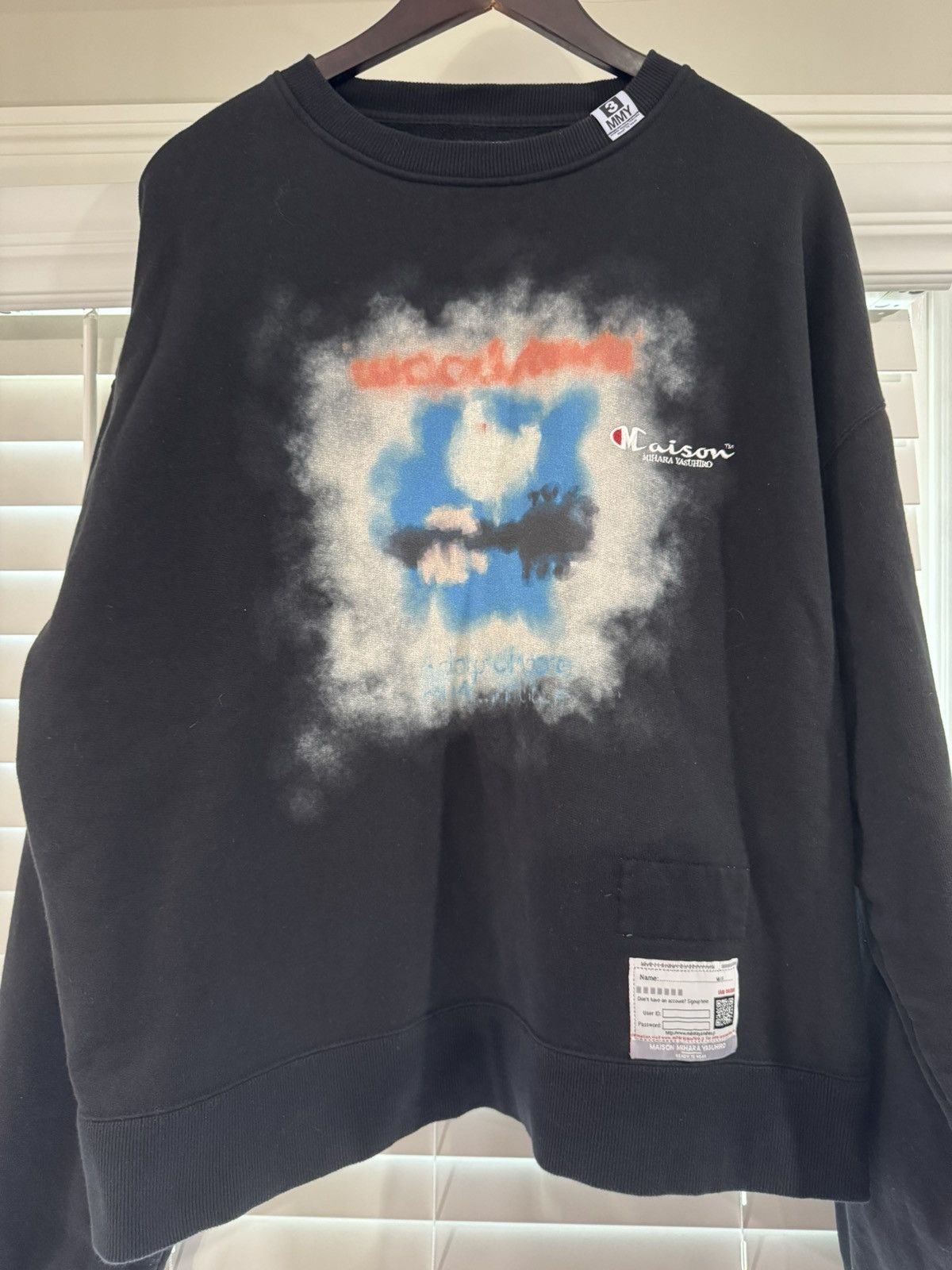 Maison MIHARA YASUHIRO Maison Mihara Yasuhiro crewneck sweatshirt Size US M / EU 48-50 / 2 - 1 Thumbnail
