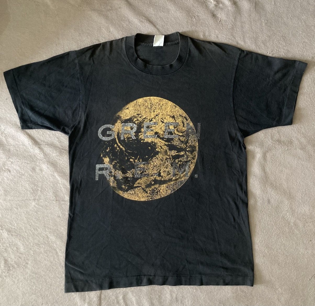Other Vintage 90s R.E.M Green Album Size US L / EU 52-54 / 3 - 2 Thumbnail