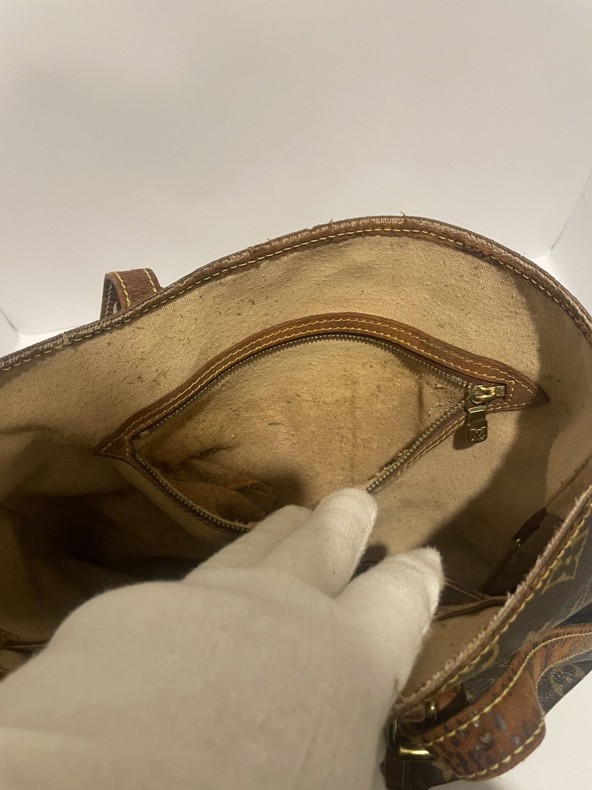 Louis Vuitton Louis Vuitton Bucket "GM" Monogram originale vintage 1998 Size ONE SIZE - 20 Thumbnail