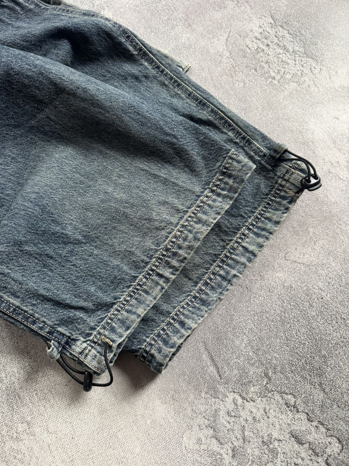 If Six Was Nine Retro 90s pants jeans baggy cargo trouser Multipocket L.G.B. Size 28" / US 6 / IT 42 - 5 Thumbnail