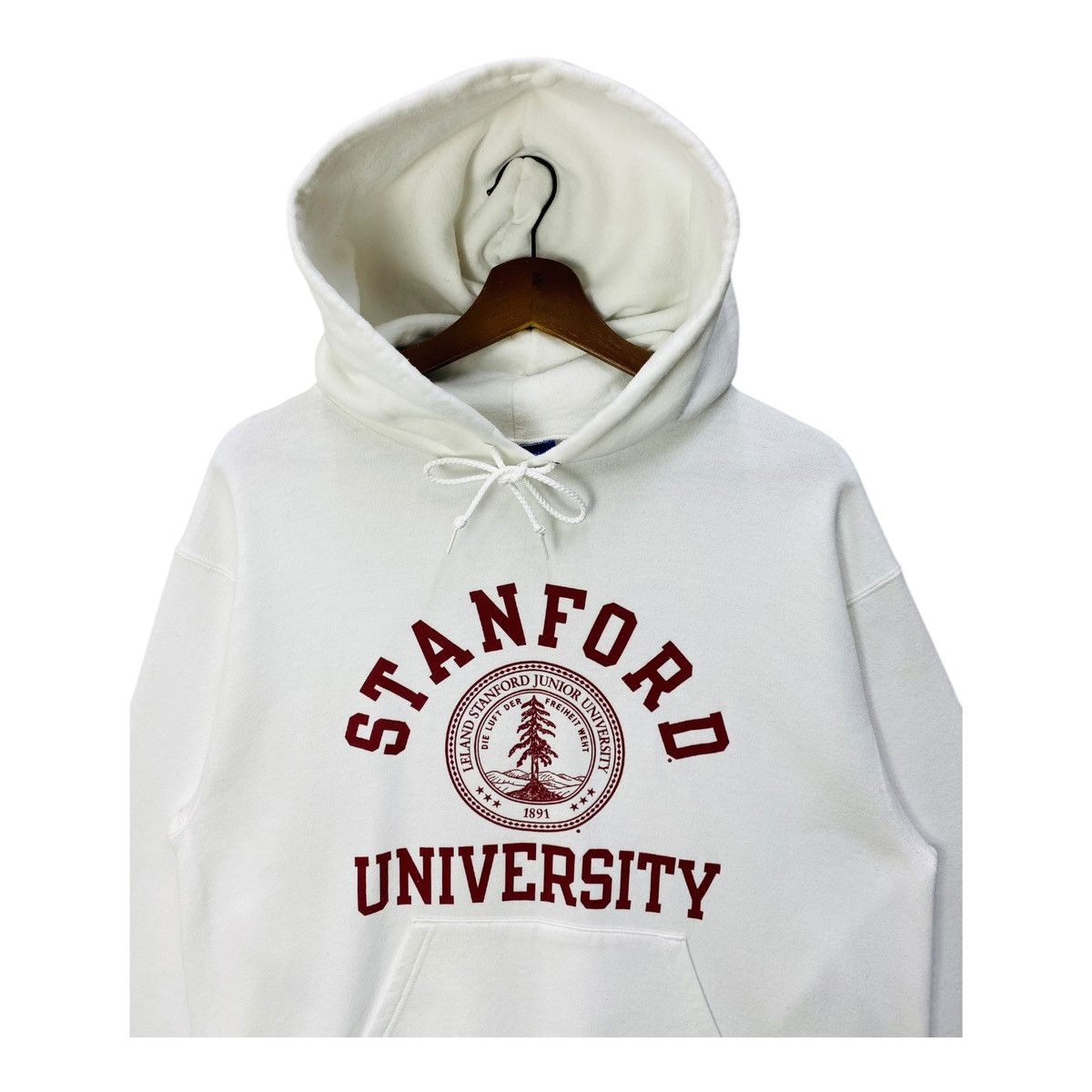 Champion Vintage Champion Stanford University Hoodie Spellout Size M Size US M / EU 48-50 / 2 - 2 Thumbnail
