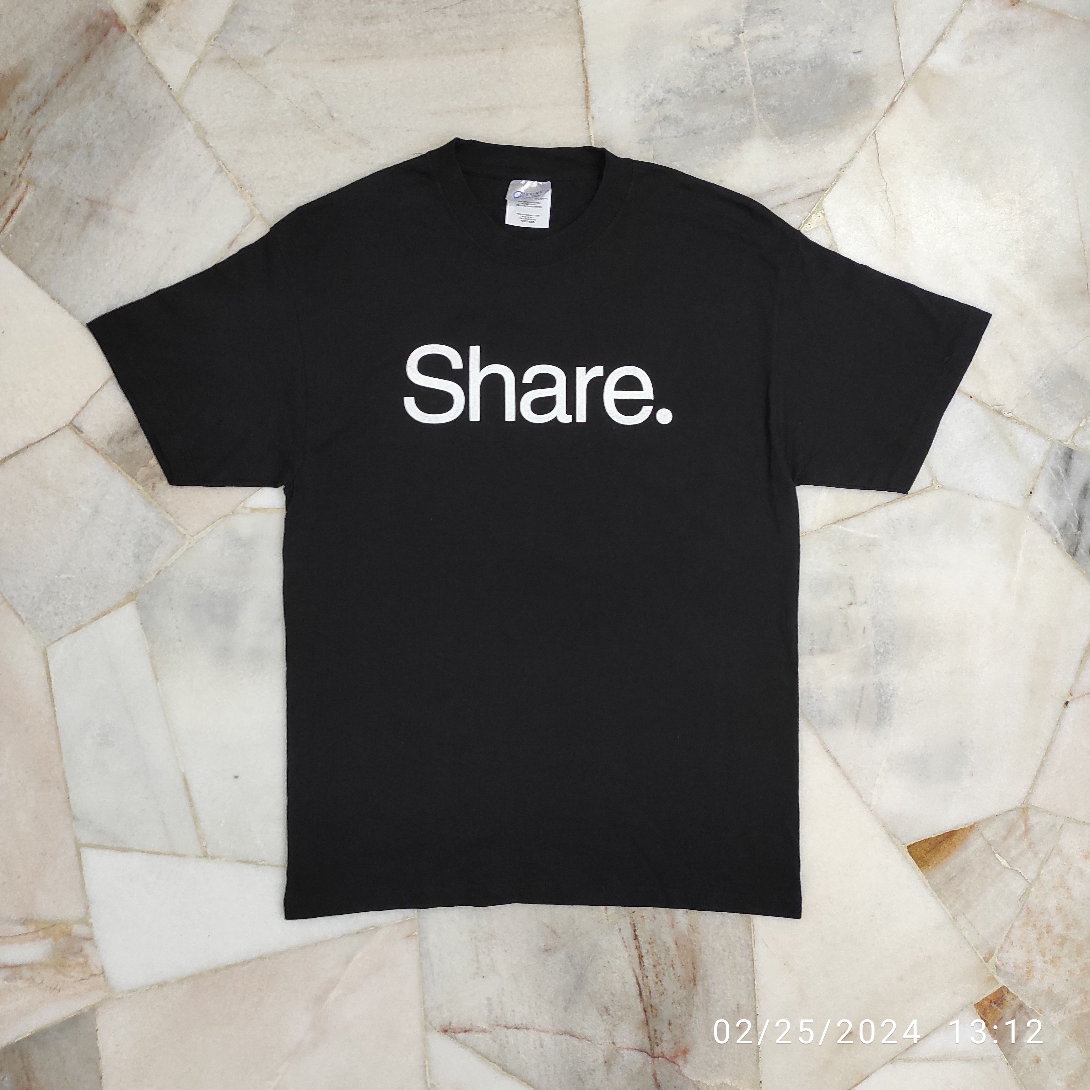 image of 2007 Microsoft Sharepoint Server Promo Tee in Black, Men's (Size Medium)