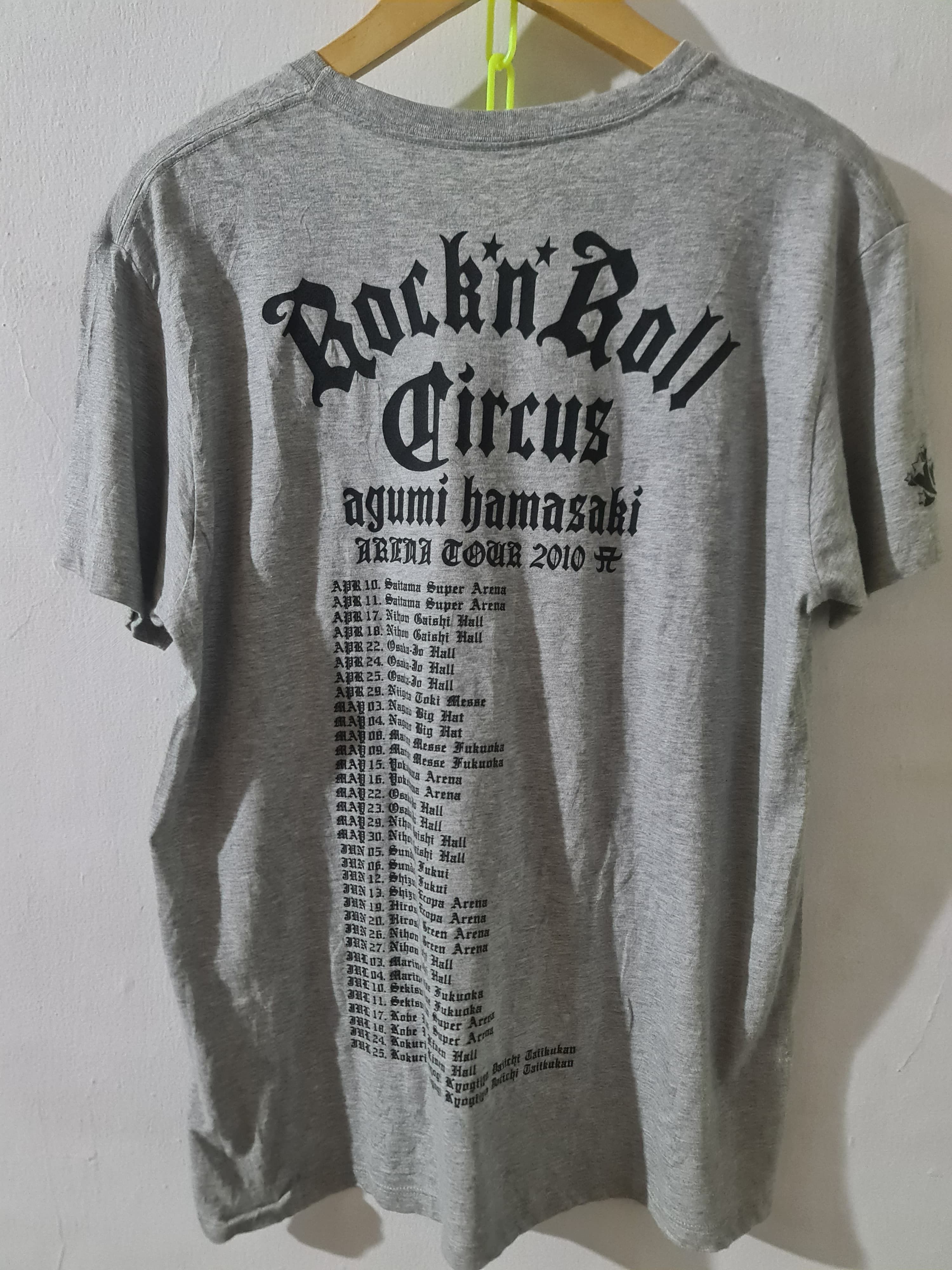 Band Tees × Japanese Brand × Vintage Vintage 2010 Ayumi Hamasaki Rock N Roll Tour Final Promo Size US L / EU 52-54 / 3 - 4 Thumbnail
