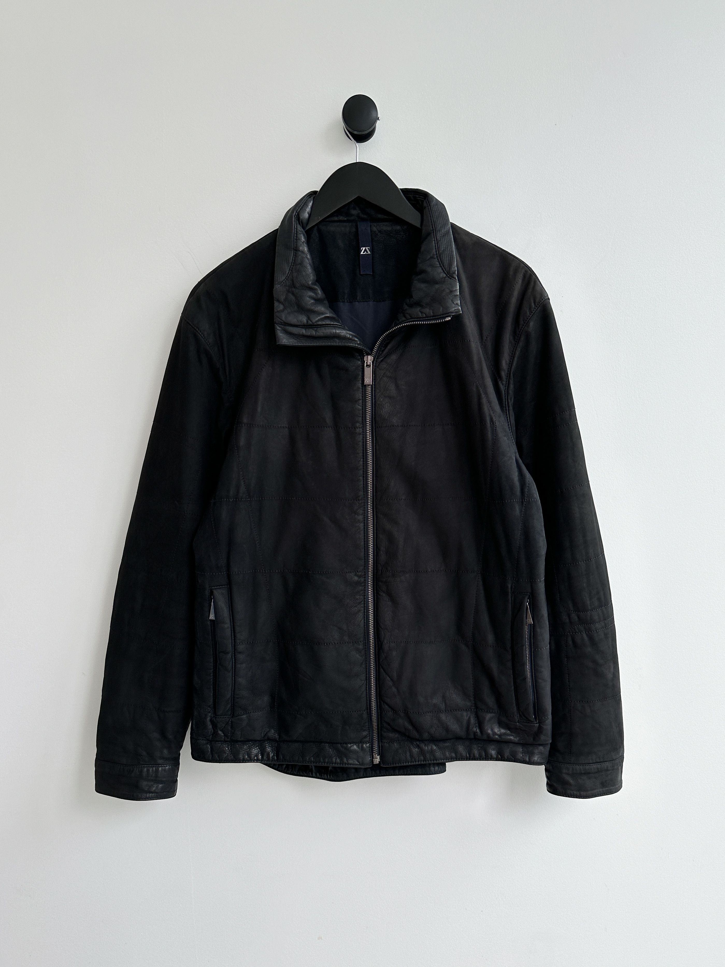 Ermenegildo Zegna Sport × Leather Jacket × Z Zegna Ermenegildo Zegna ...