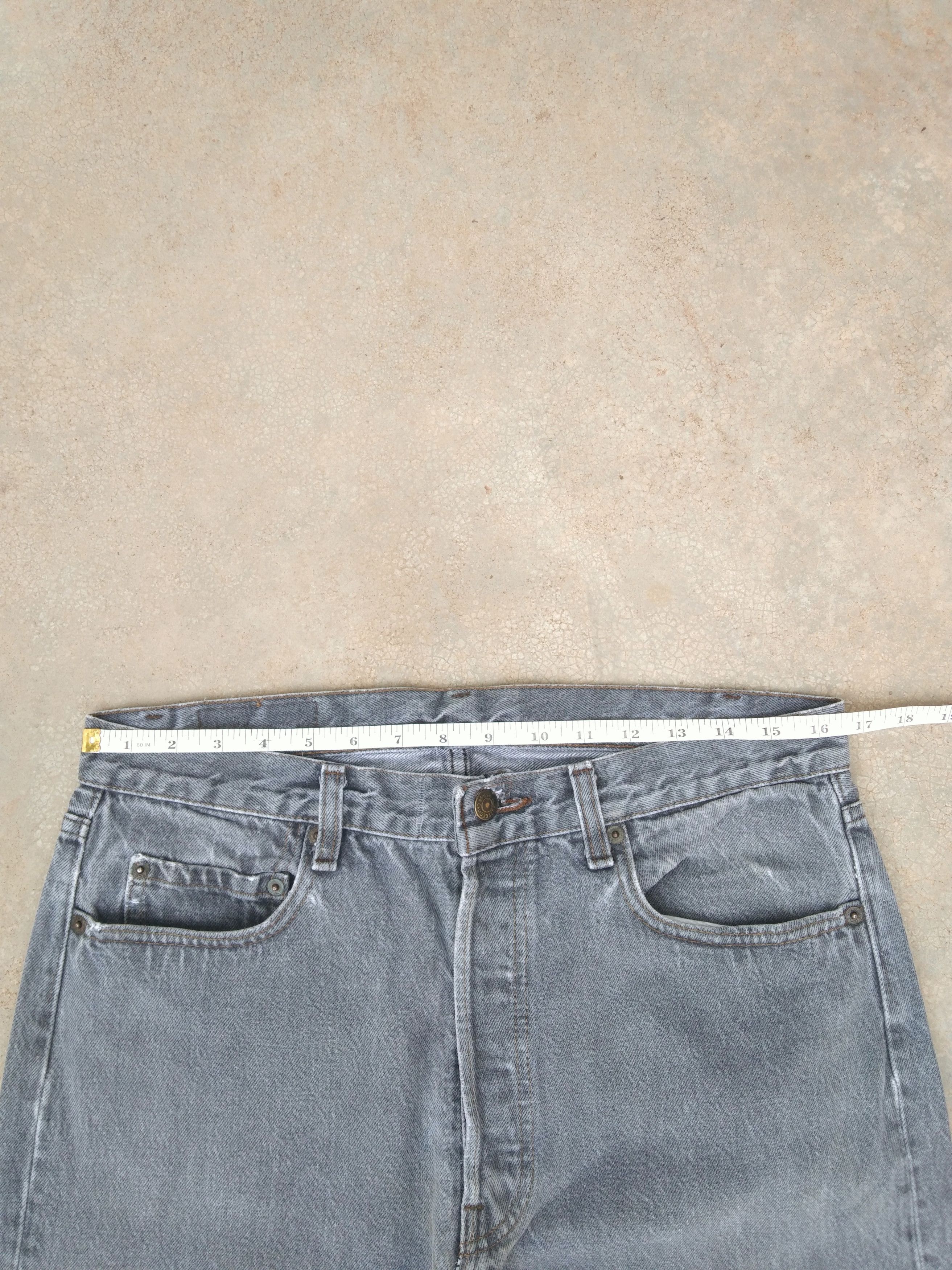 Levi's × Vintage 80s Vintage Levis 501 Made In USA Distressed Jeans 33x34 Size US 33 - 4 Thumbnail