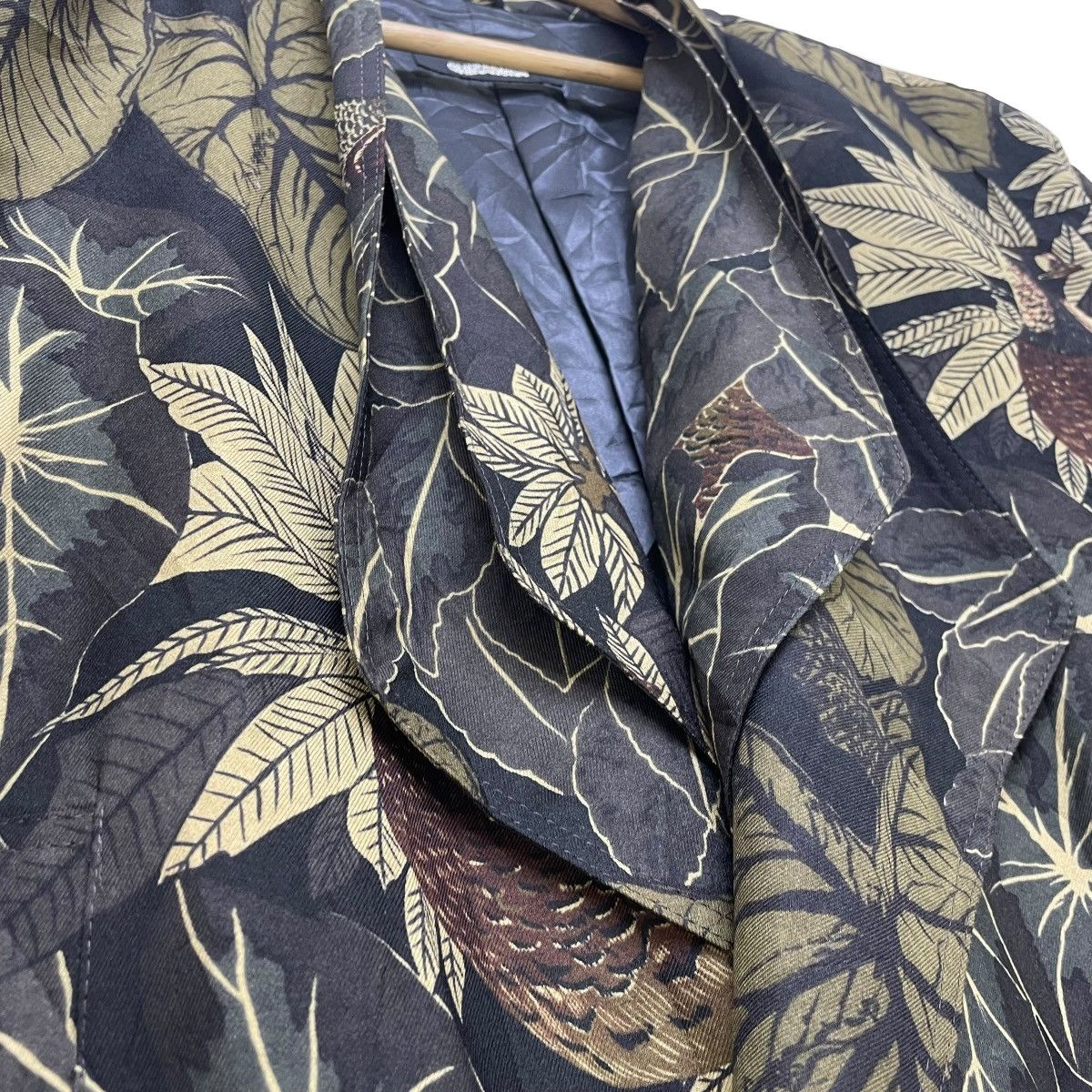 Yohji Yamamoto 💥Shirakura Floral Bomber Jacket Inspired Issey Miyake Size US M / EU 48-50 / 2 - 4 Thumbnail