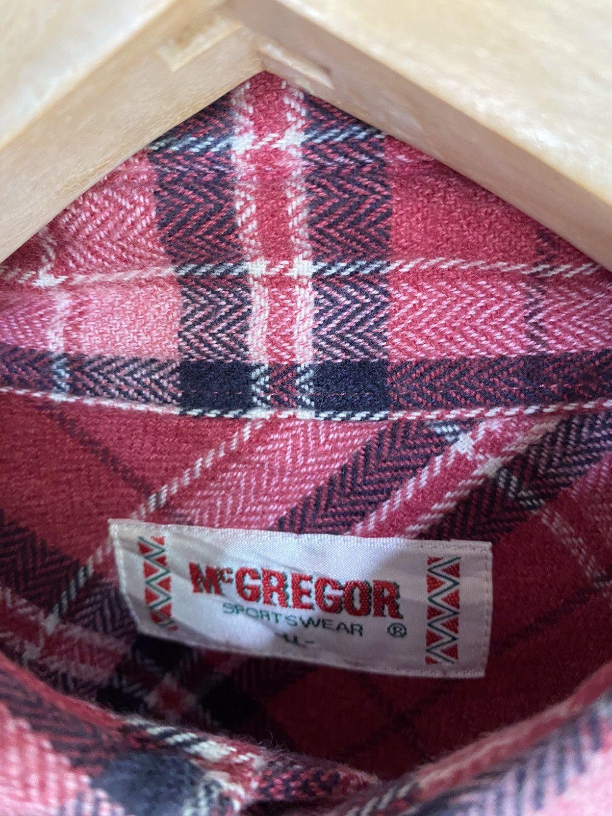 McGregor Vintage Mcgregor Plaid Tartan Flannel Shirt Size US L / EU 52-54 / 3 - 4 Thumbnail